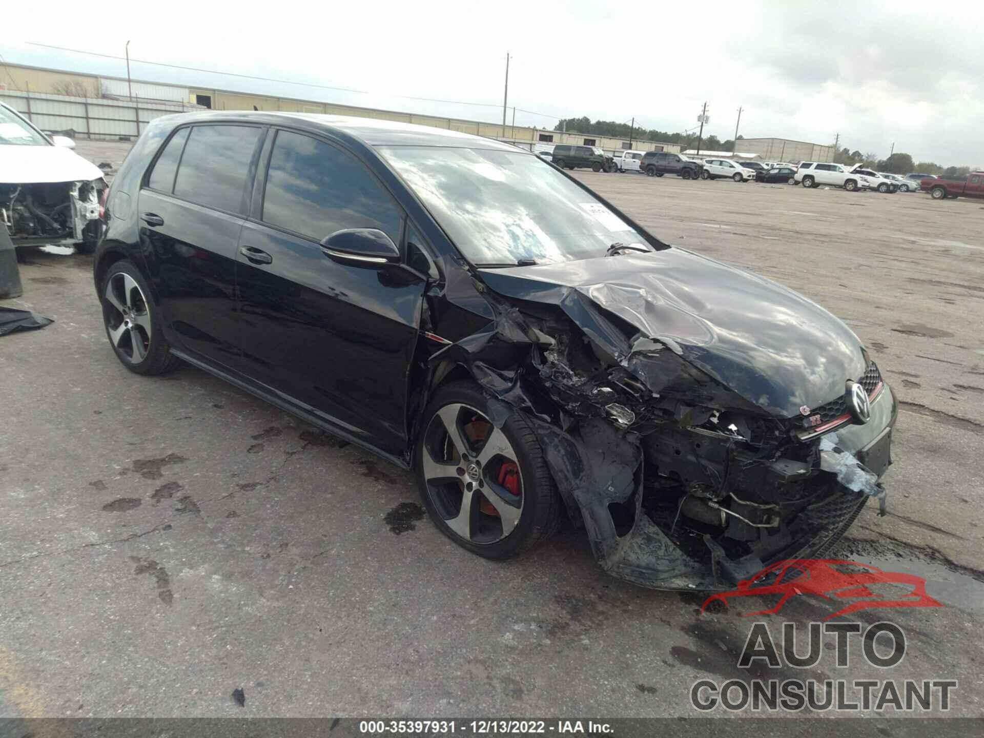VOLKSWAGEN GOLF GTI 2017 - 3VW447AU6HM009596
