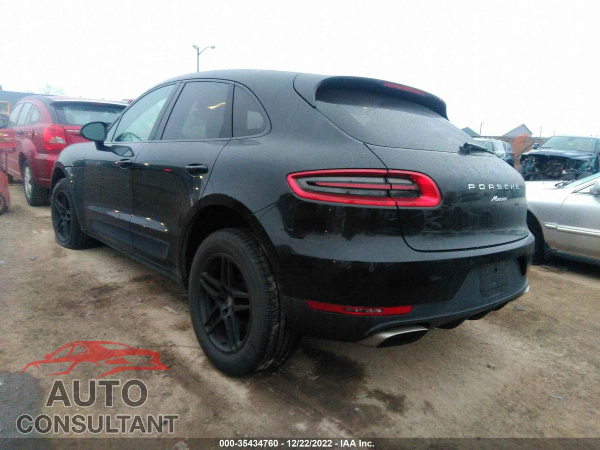PORSCHE MACAN 2017 - WP1AA2A52HLB04604