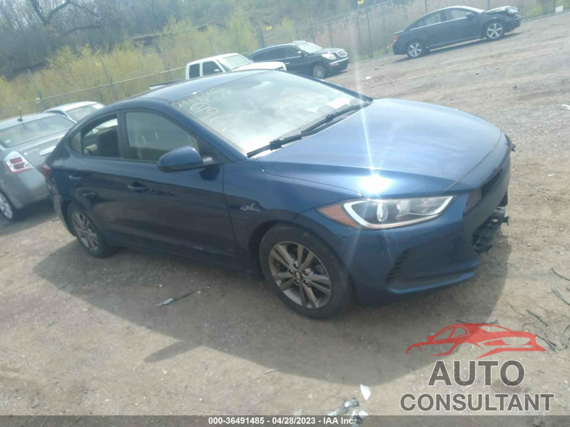 HYUNDAI ELANTRA 2018 - 5NPD84LF2JH324539