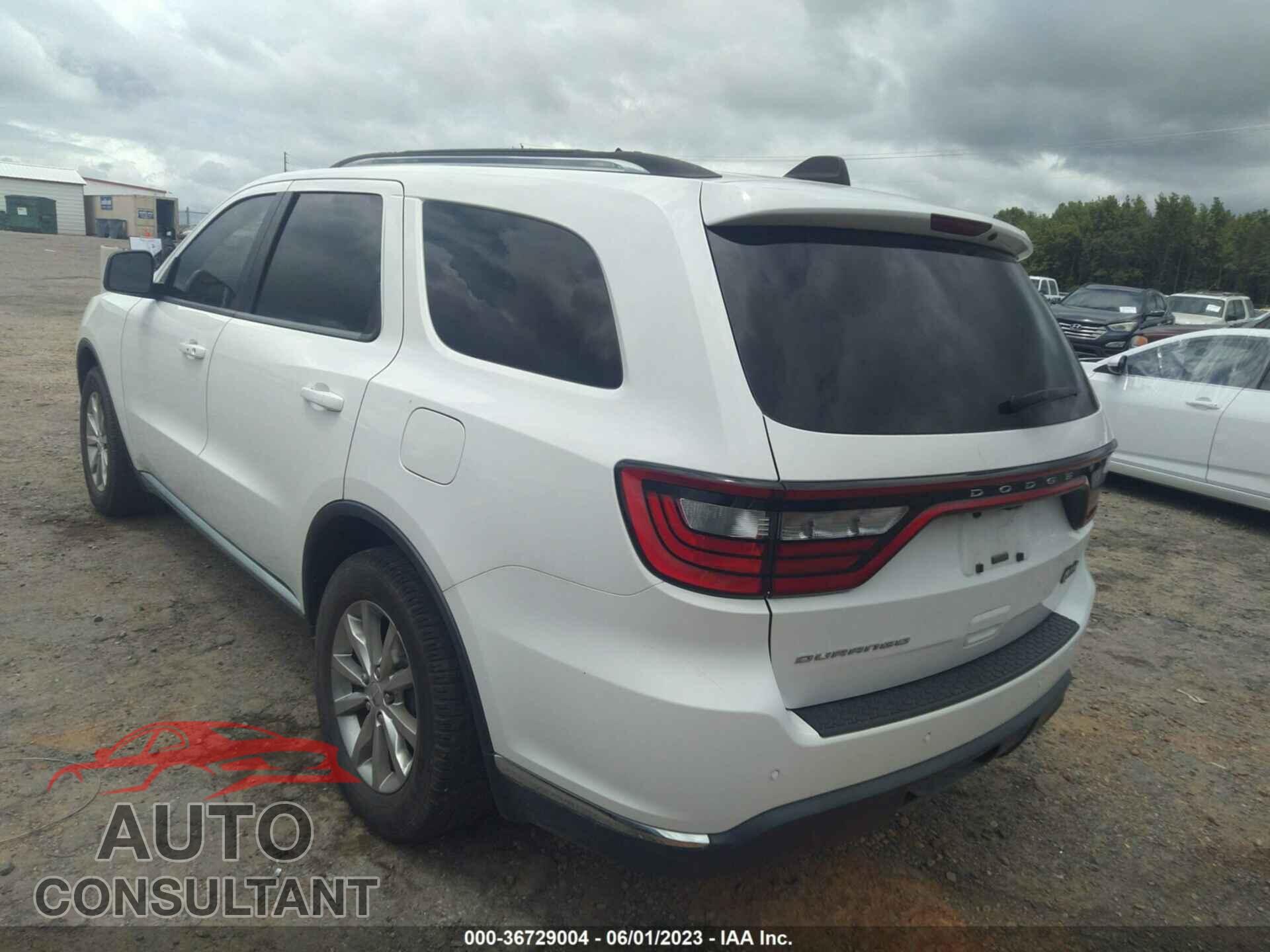 DODGE DURANGO 2017 - 1C4RDHAGXHC737013