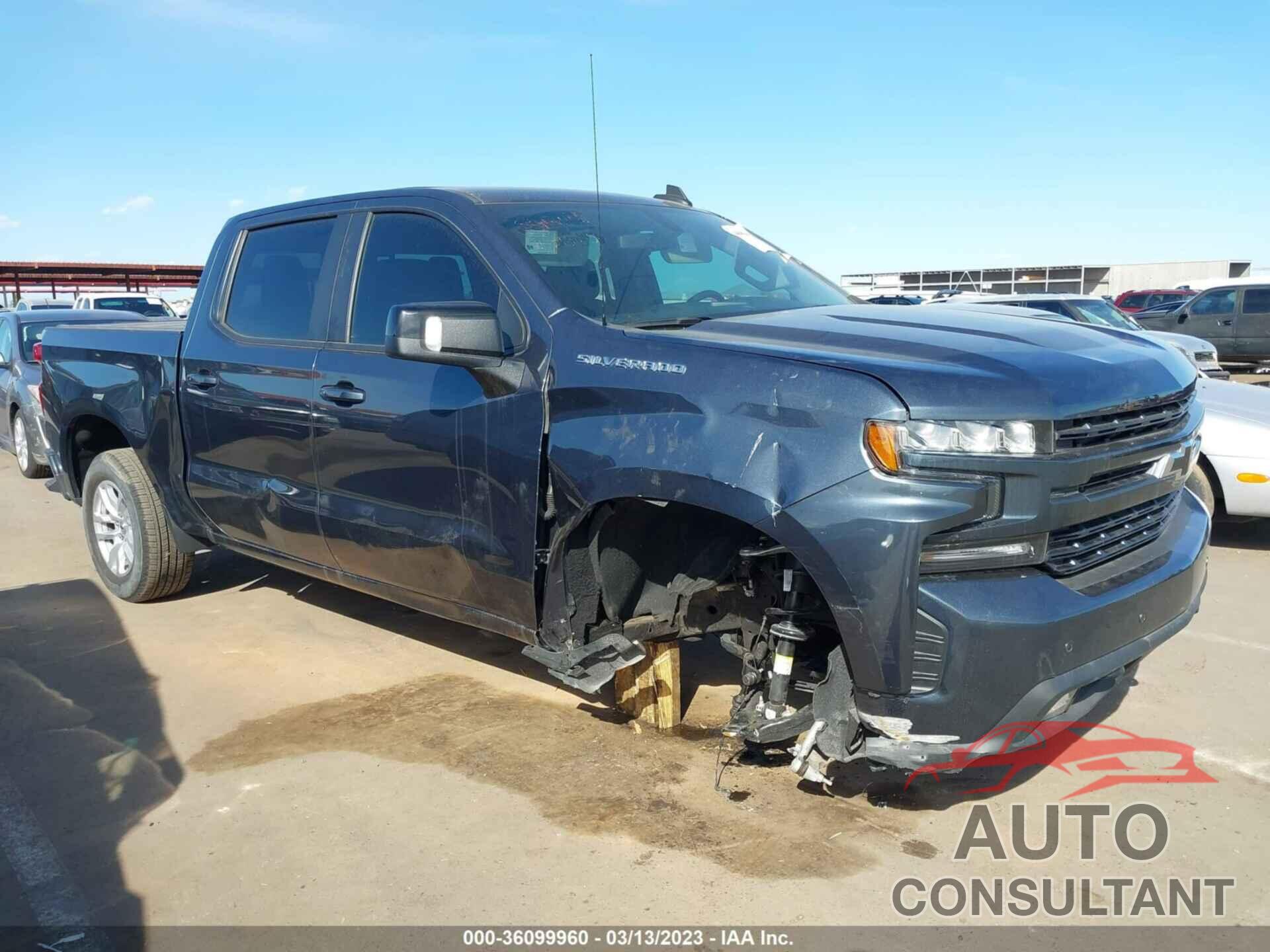 CHEVROLET SILVERADO 1500 2021 - 1GCPWDEDXMZ263761