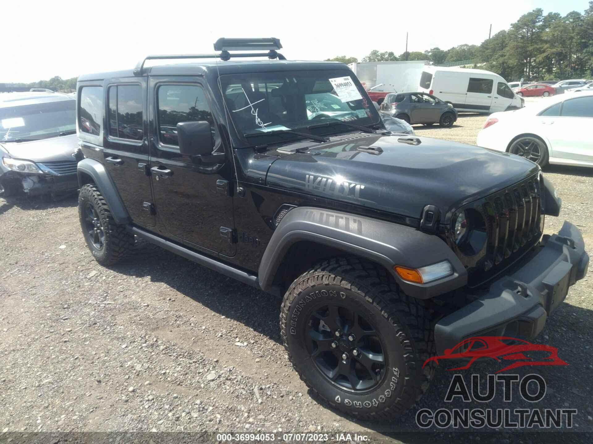 JEEP WRANGLER 2022 - 1C4HJXDGXNW102247