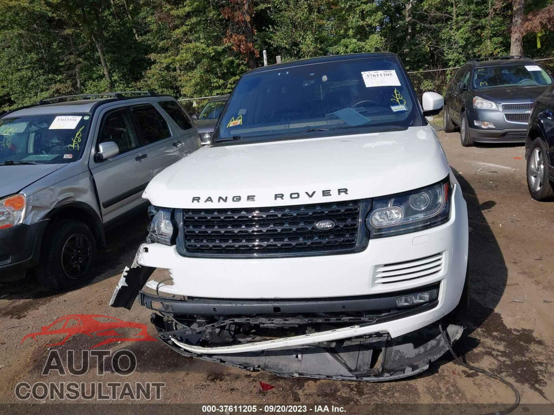 LAND ROVER RANGE ROVER 2016 - SALGS2EF5GA280481