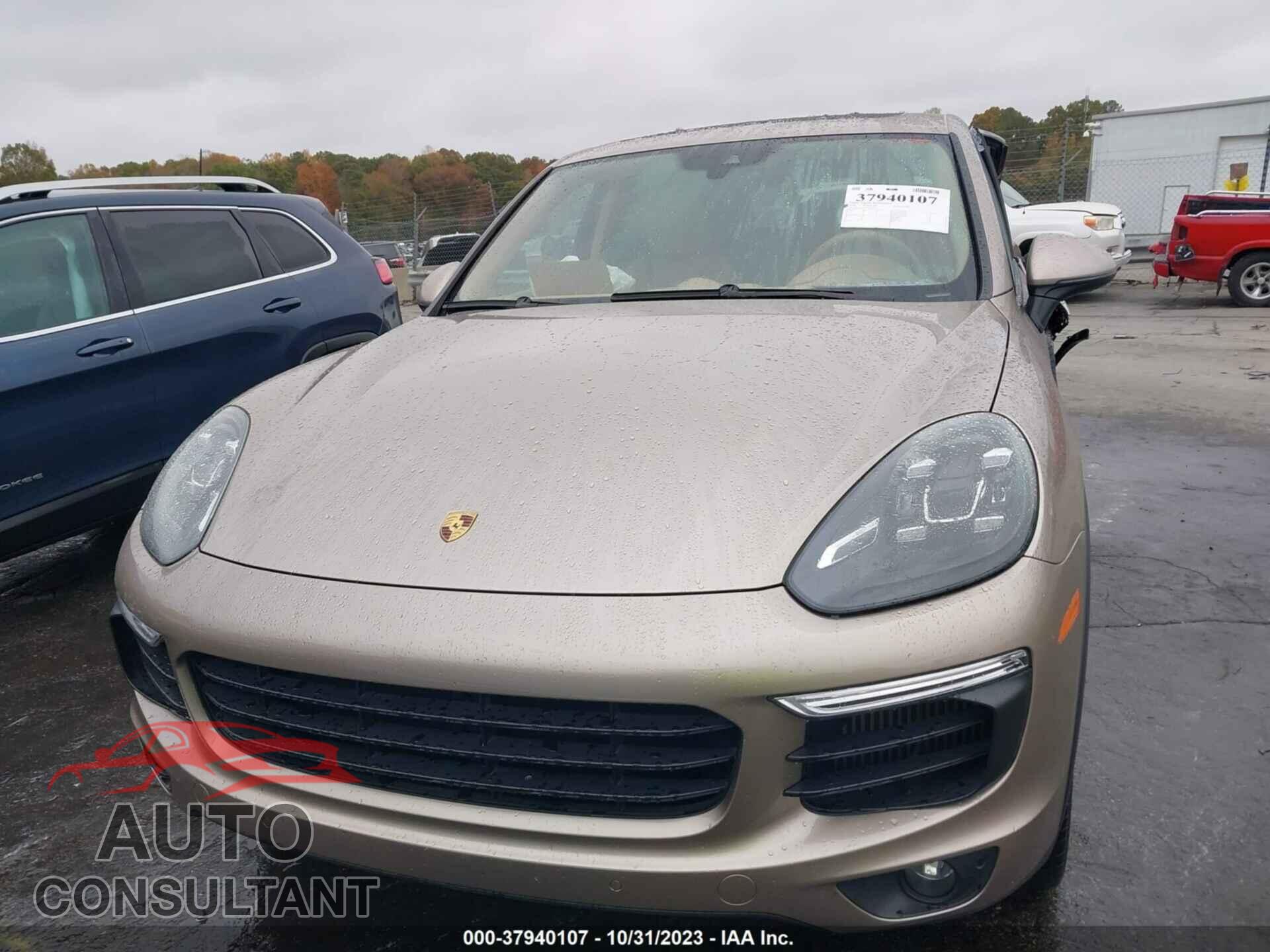 PORSCHE CAYENNE 2016 - WP1AB2A22GLA97025