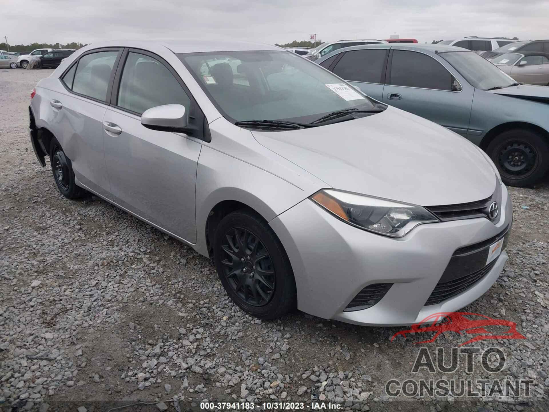 TOYOTA COROLLA 2016 - 2T1BURHE6GC515036