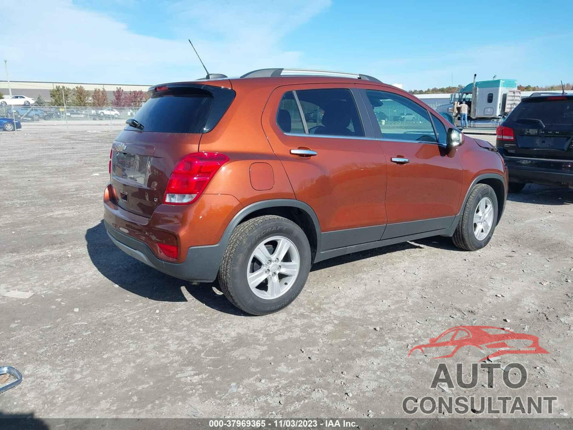 CHEVROLET TRAX 2019 - 3GNCJLSB3KL282142