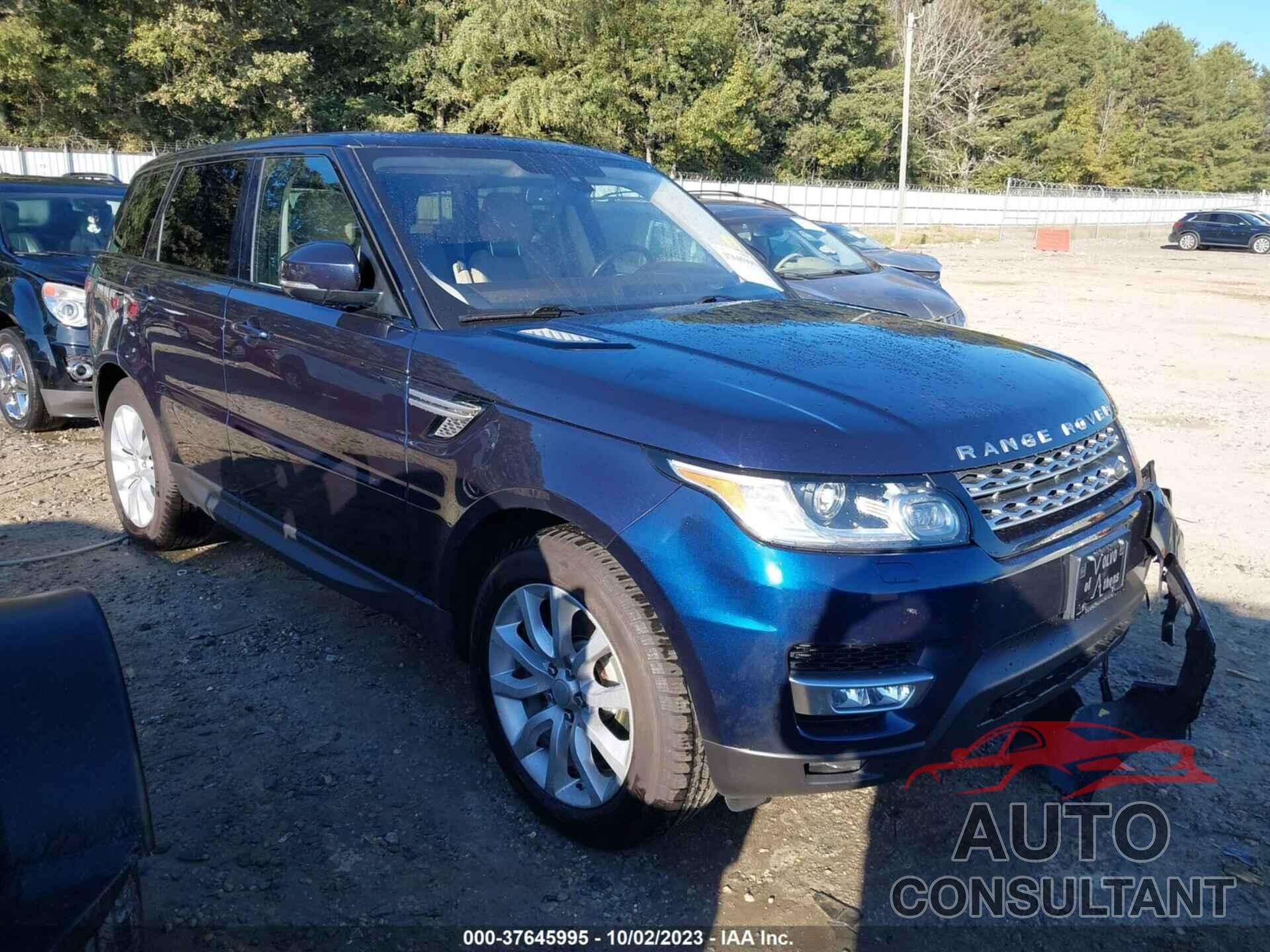 LAND ROVER RANGE ROVER SPORT 2016 - SALWR2PF9GA599161