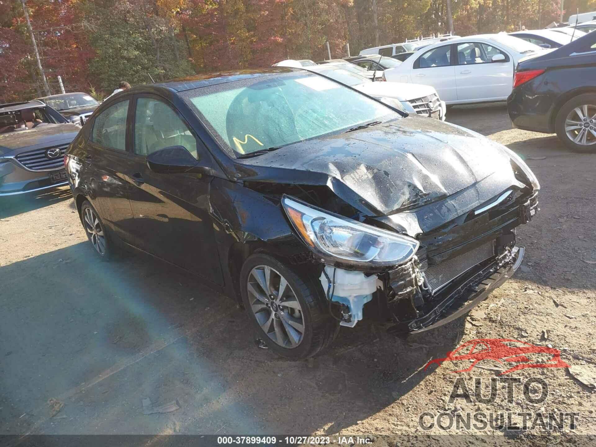 HYUNDAI ACCENT 2017 - KMHCT4AE7HU282918