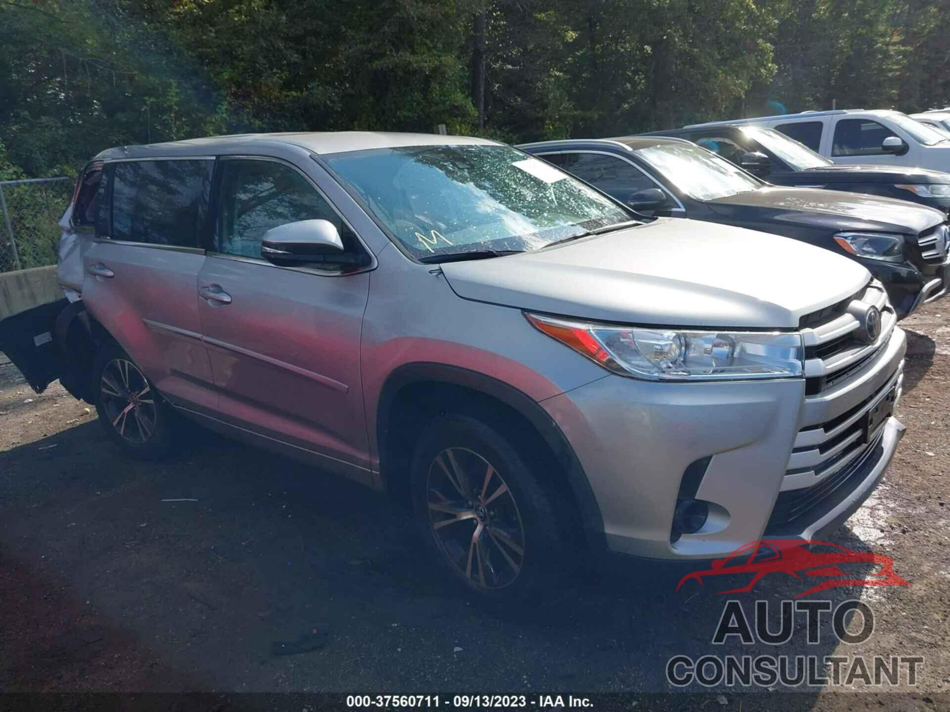 TOYOTA HIGHLANDER 2017 - 5TDBZRFH3HS432994