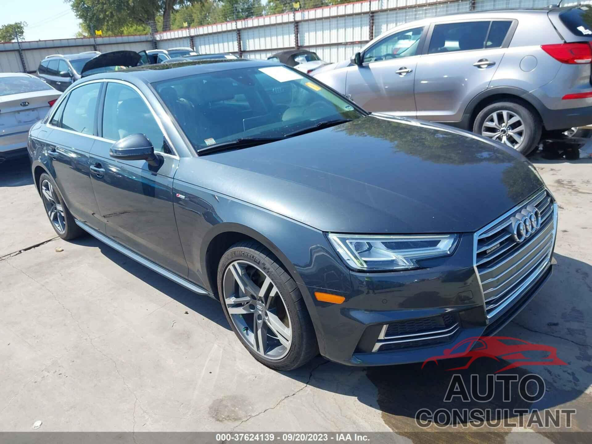 AUDI A4 2017 - WAUENAF45HN002099