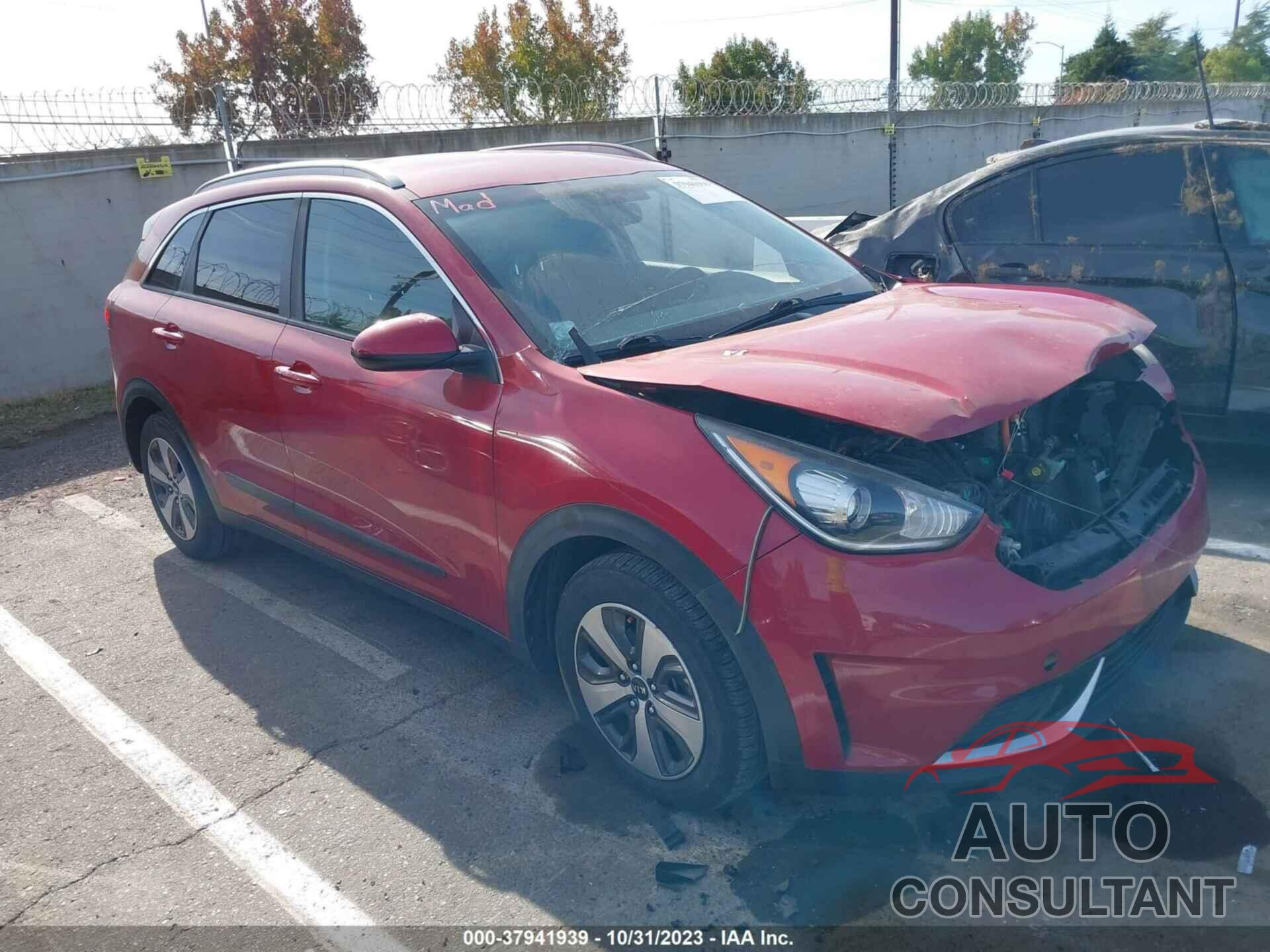 KIA NIRO 2017 - KNDCB3LC8H5053008