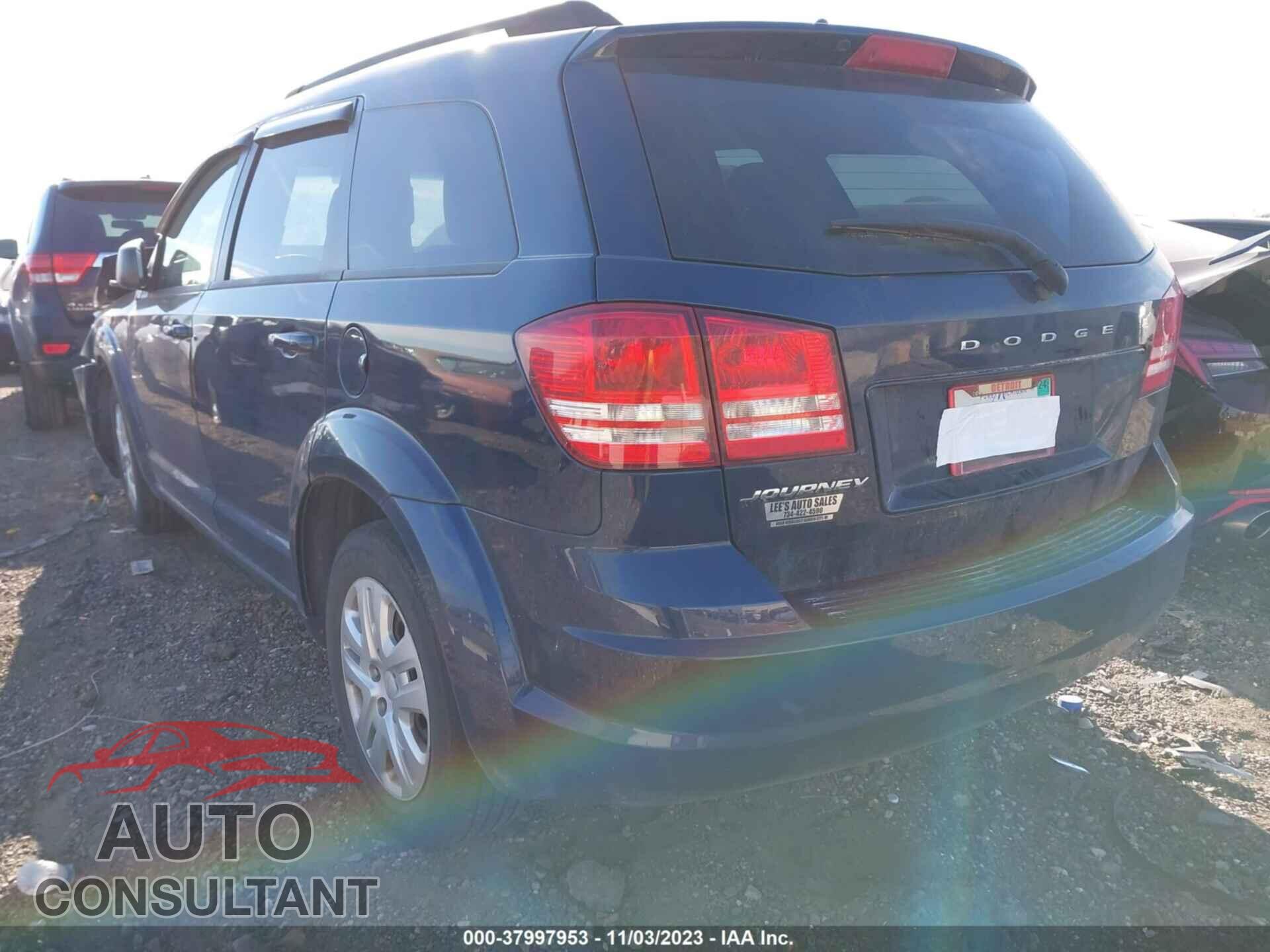 DODGE JOURNEY 2017 - 3C4PDCAB8HT698876
