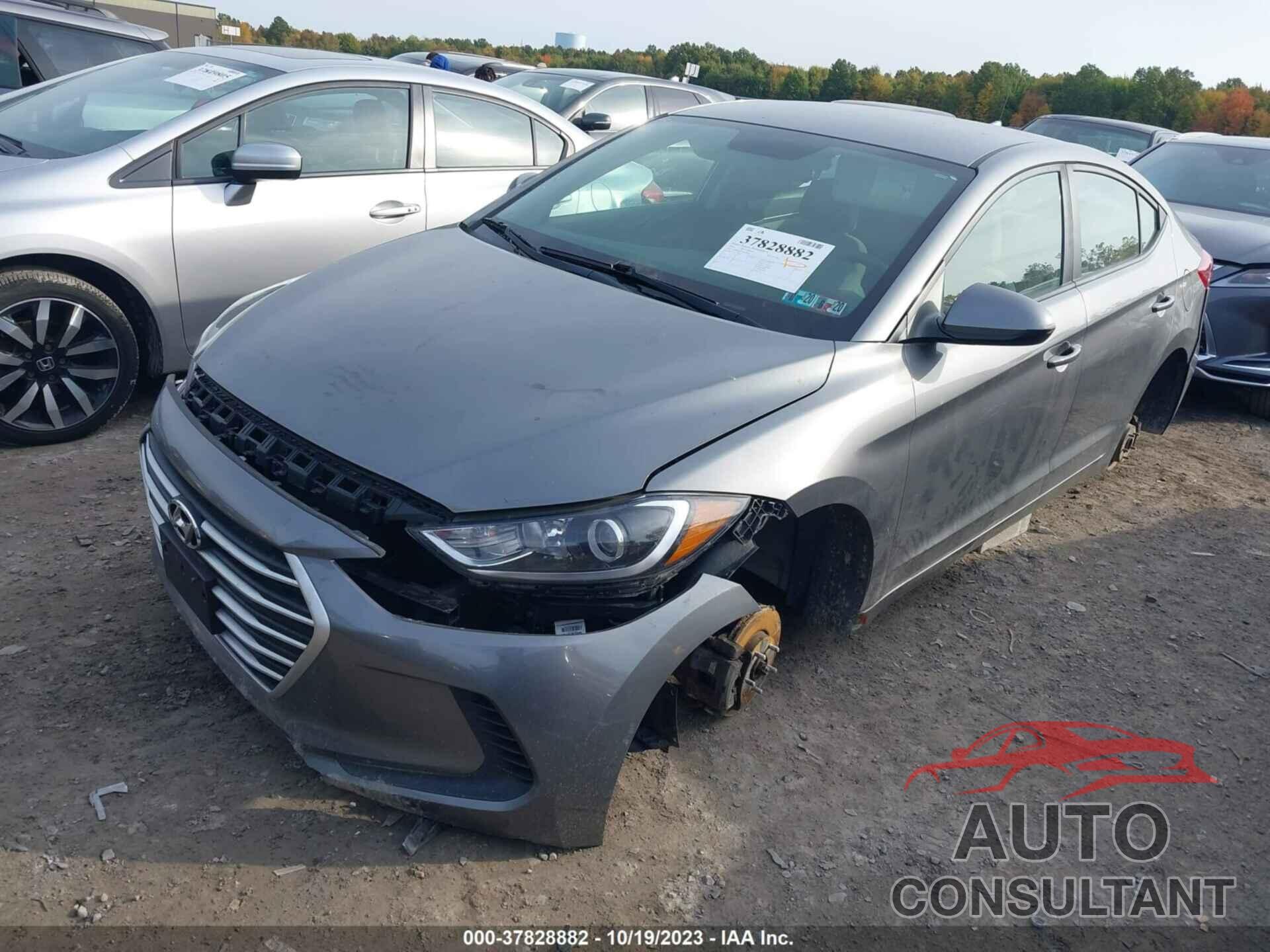 HYUNDAI ELANTRA 2018 - 5NPD84LF2JH356262