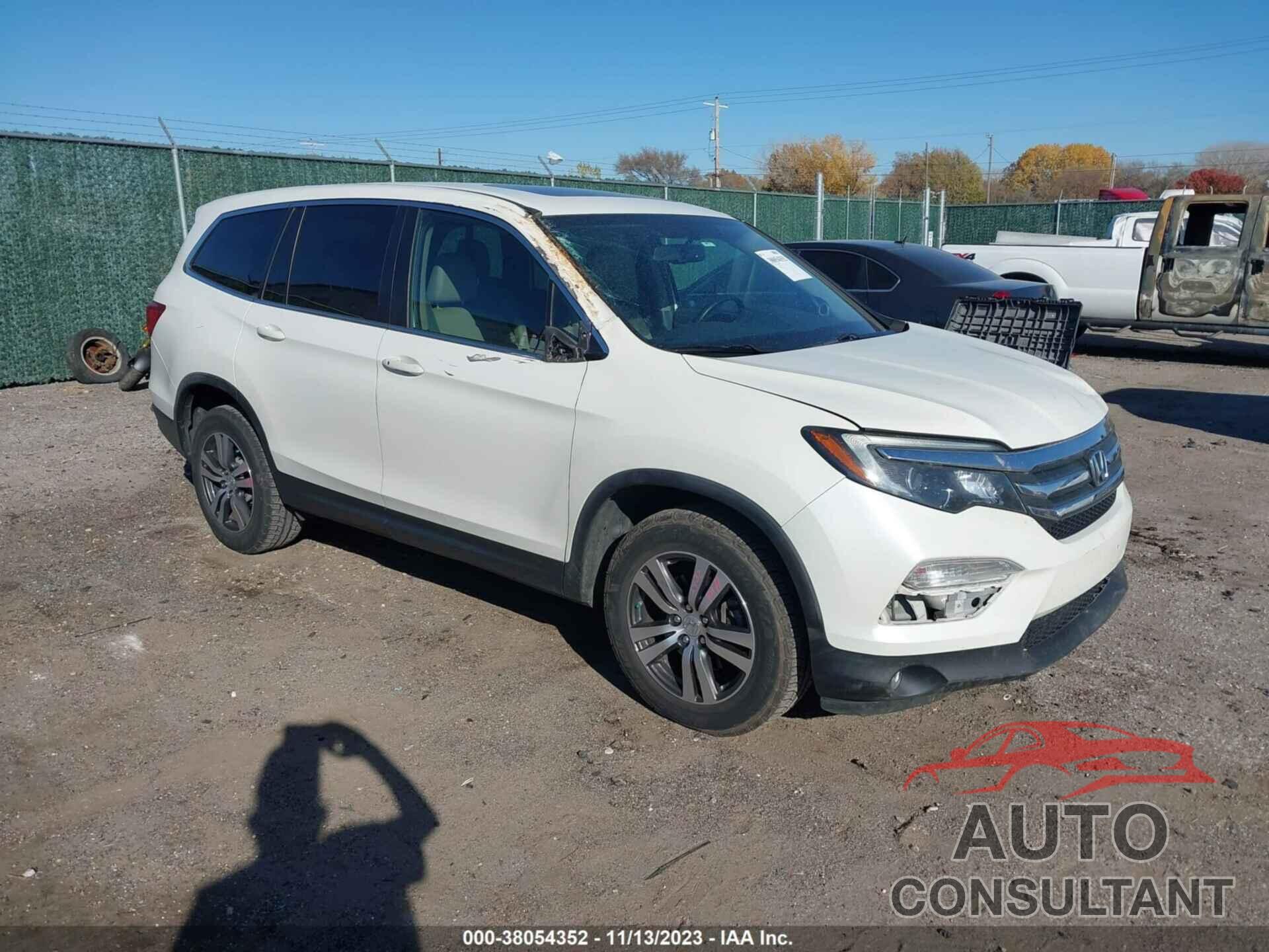 HONDA PILOT 2016 - 5FNYF5H5XGB007578