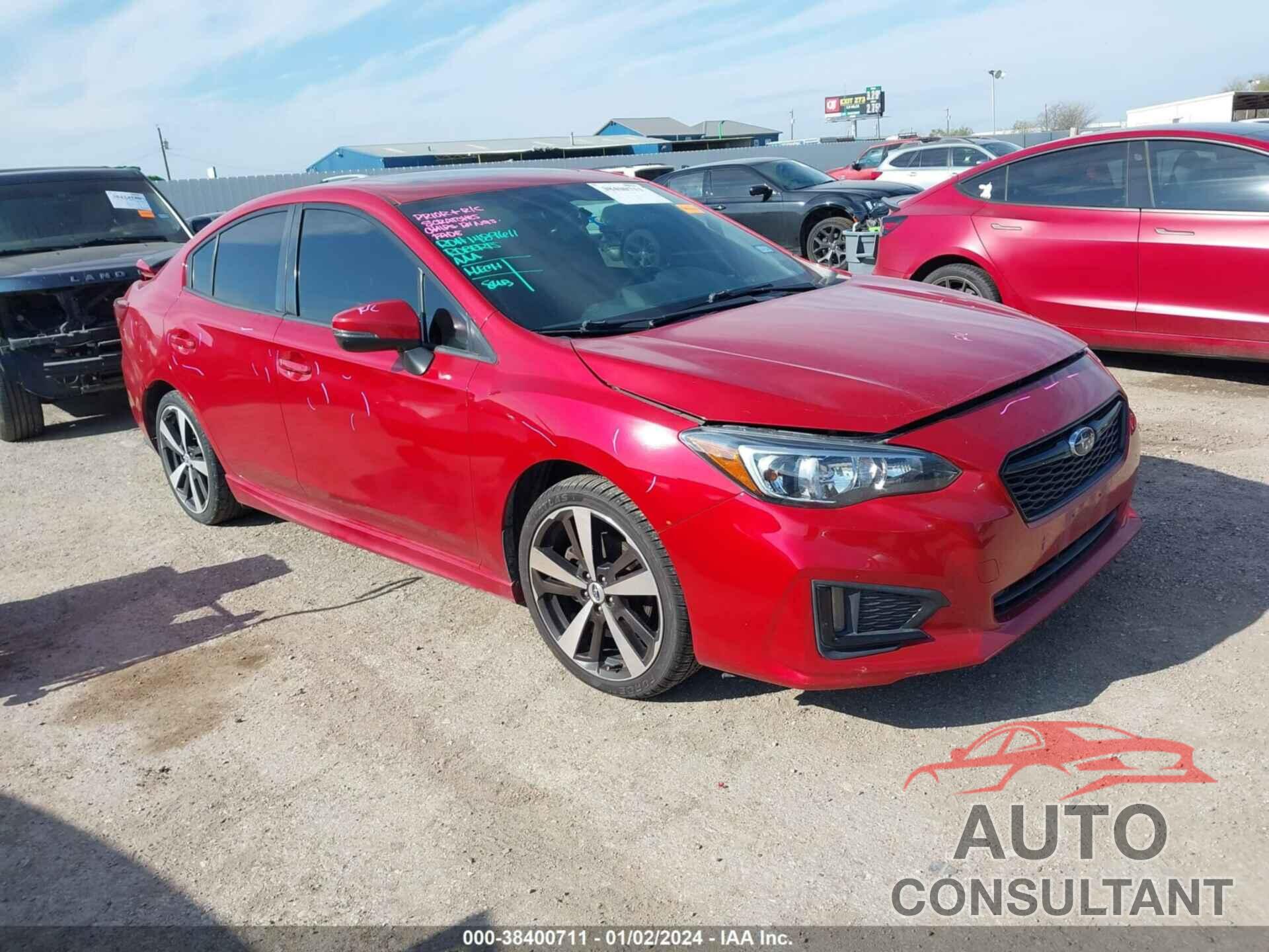 SUBARU IMPREZA 2017 - 4S3GKAL64H3601419