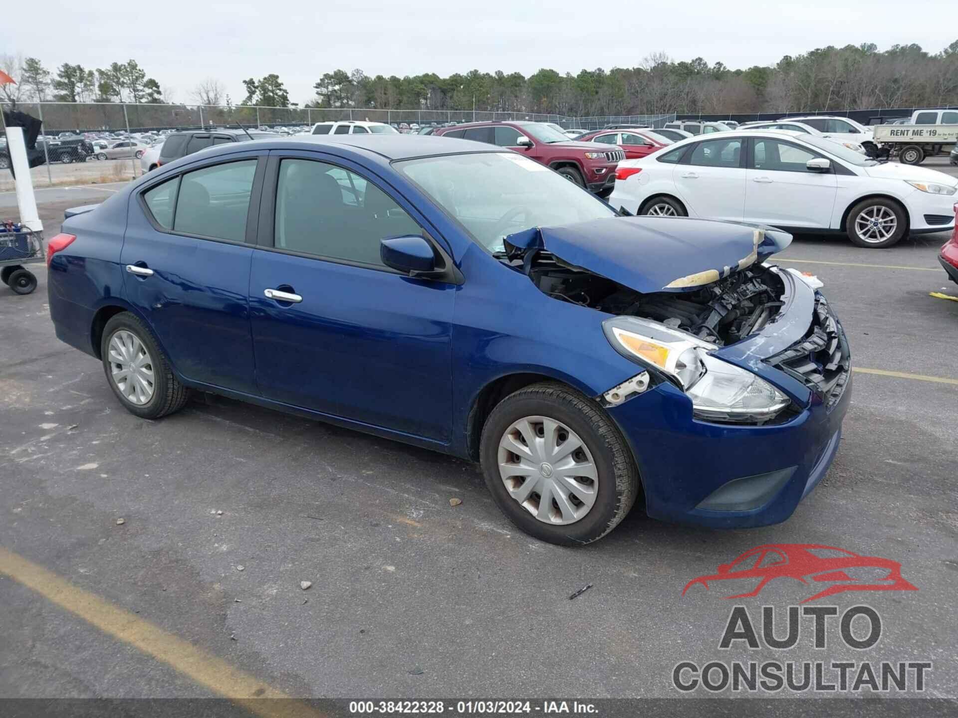 NISSAN VERSA 2019 - 3N1CN7AP1KL849002