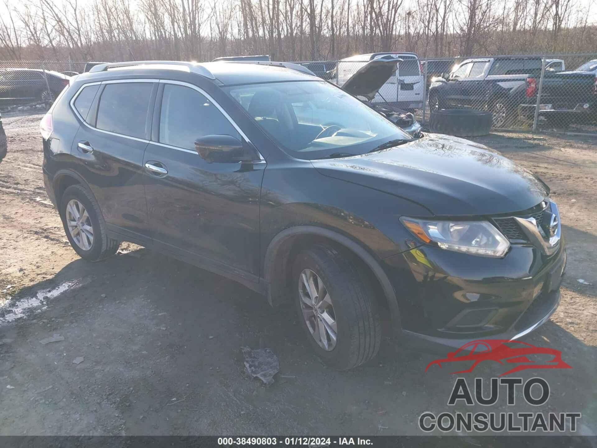 NISSAN ROGUE 2016 - KNMAT2MV7GP604191