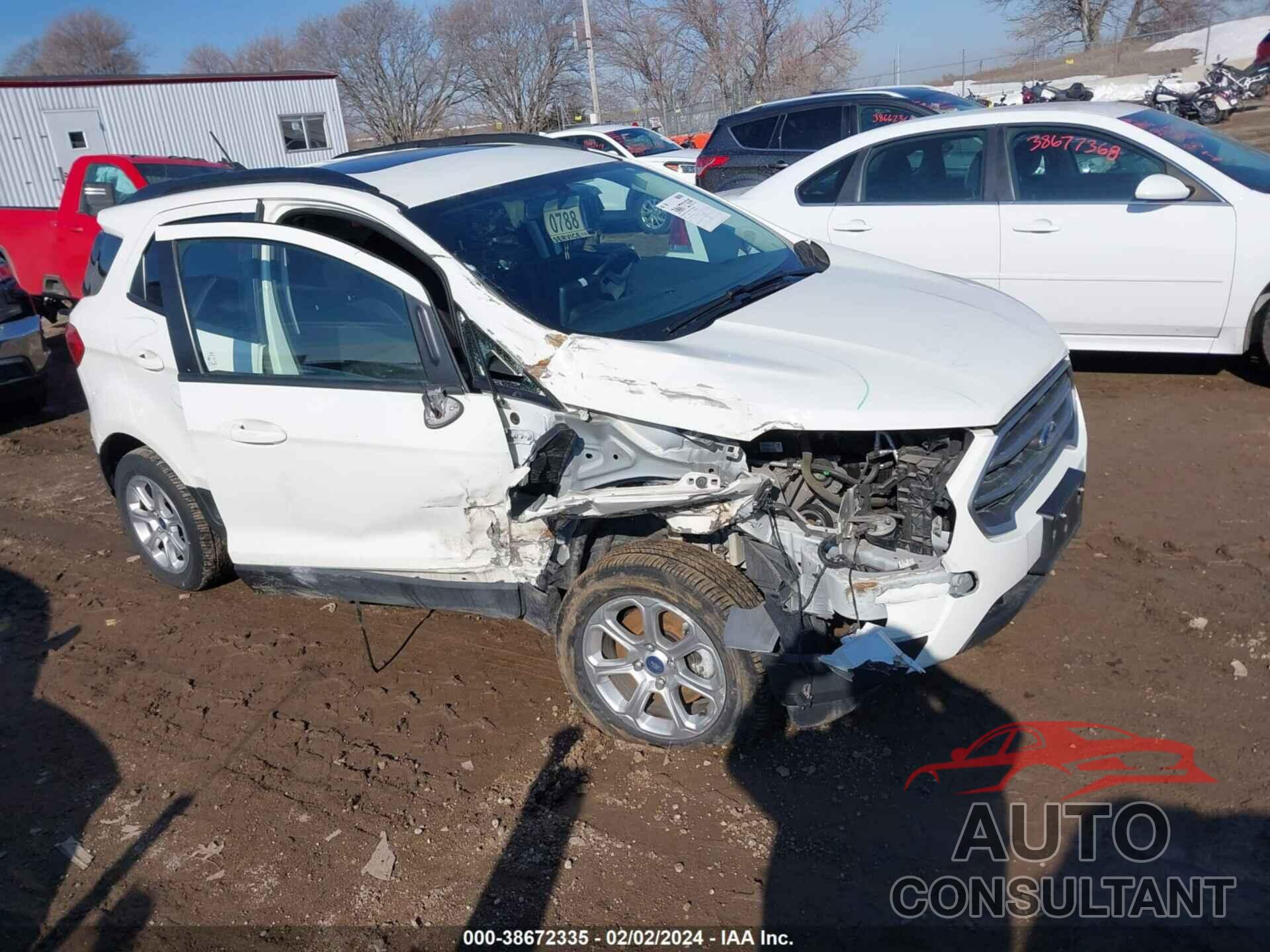 FORD ECOSPORT 2019 - MAJ6S3GL3KC299058