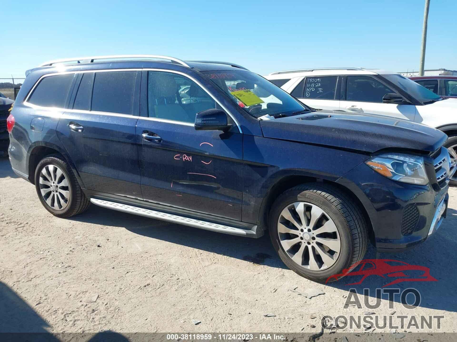 MERCEDES-BENZ GLS 450 2017 - 4JGDF6EE4HA858824