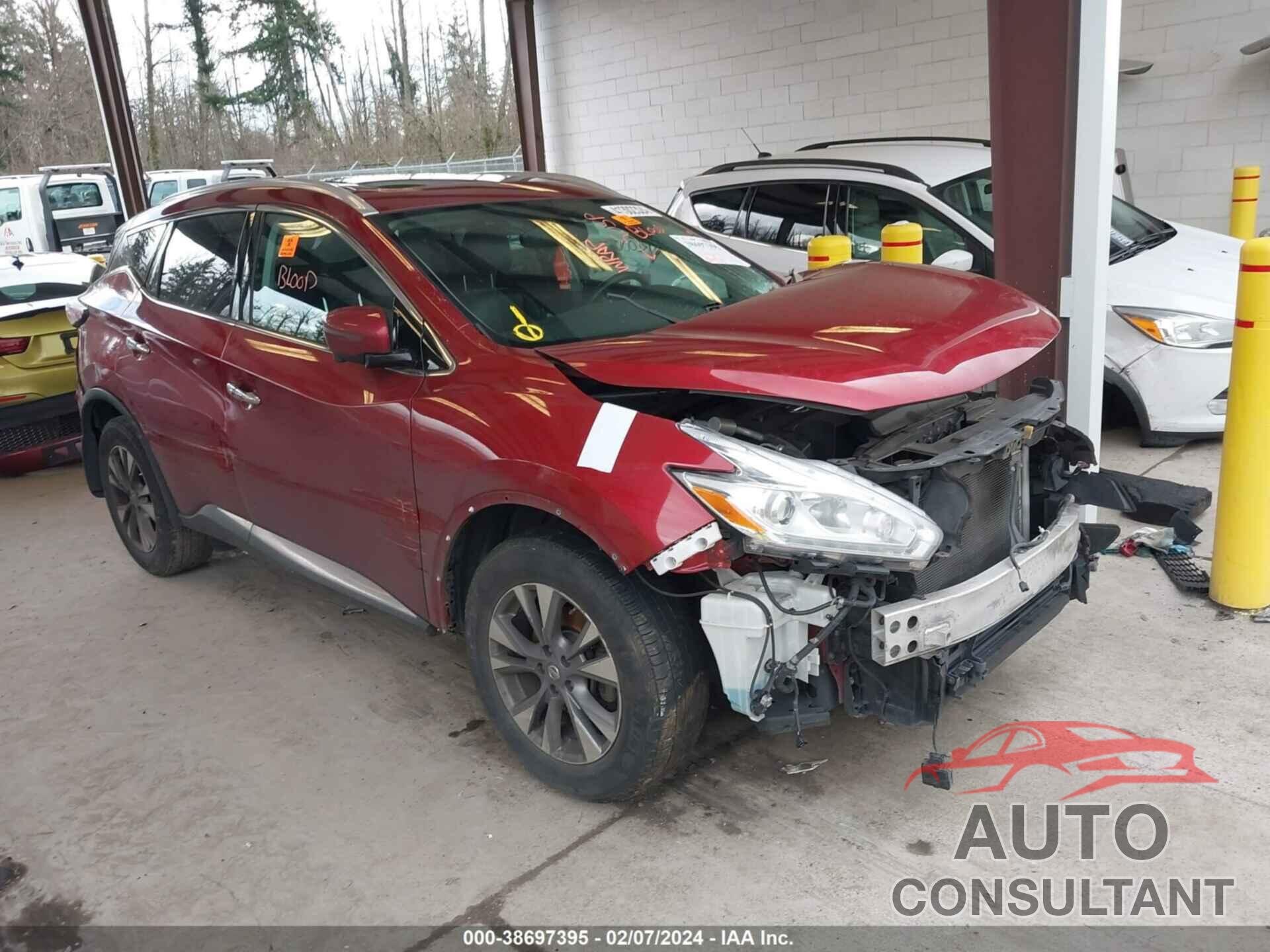 NISSAN MURANO 2017 - 5N1AZ2MH2HN161093