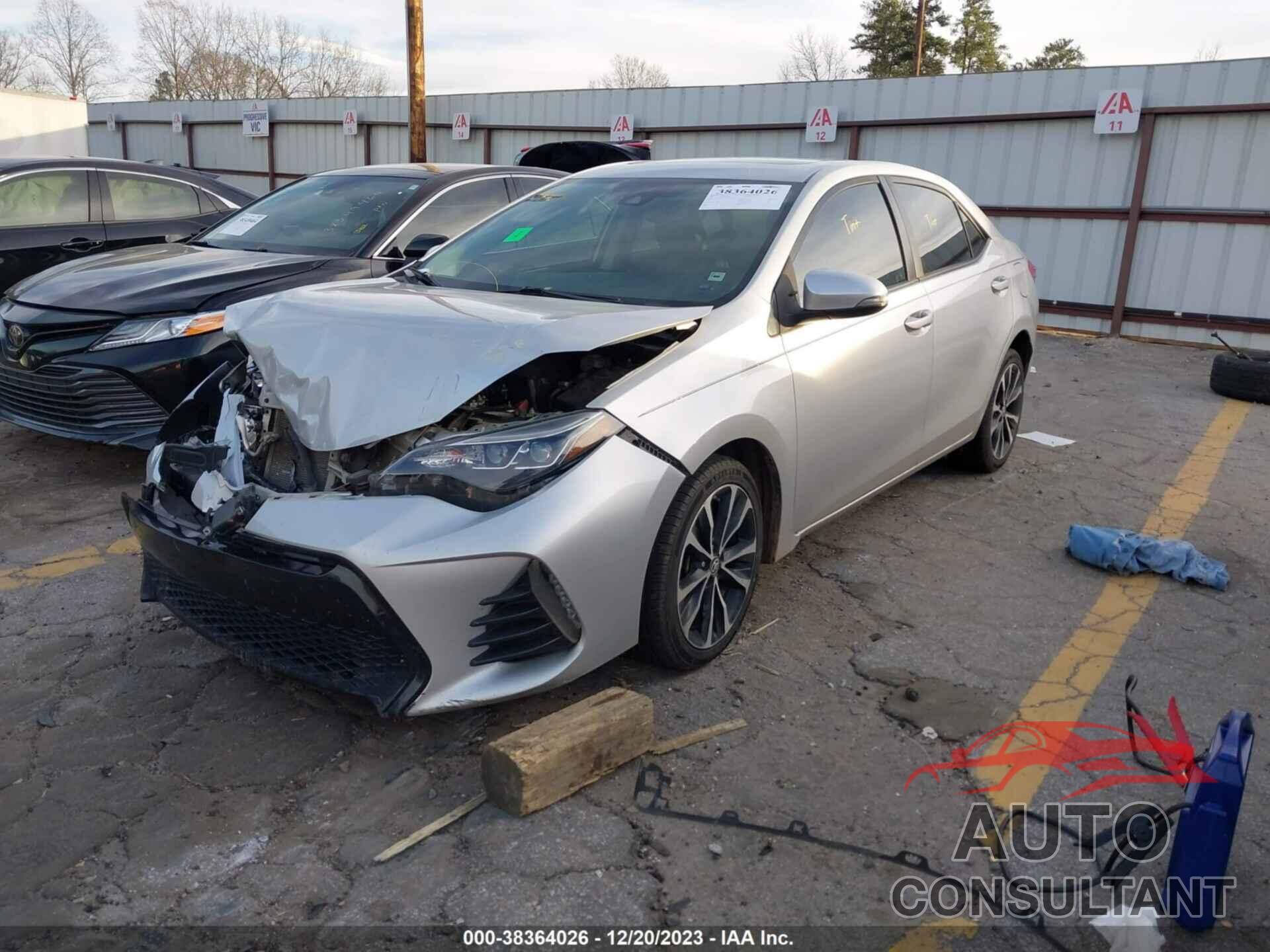 TOYOTA COROLLA 2019 - 5YFBURHE2KP914163