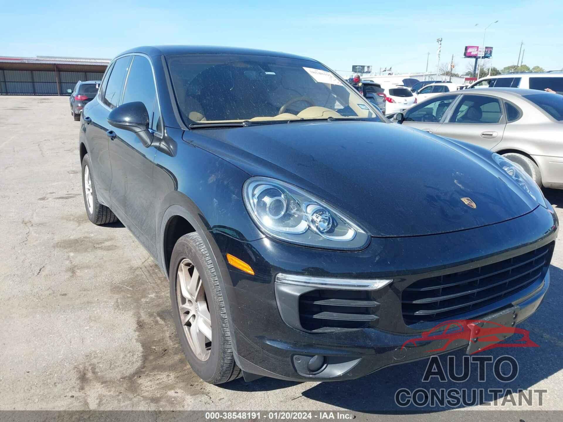 PORSCHE CAYENNE 2016 - WP1AA2A23GKA37196