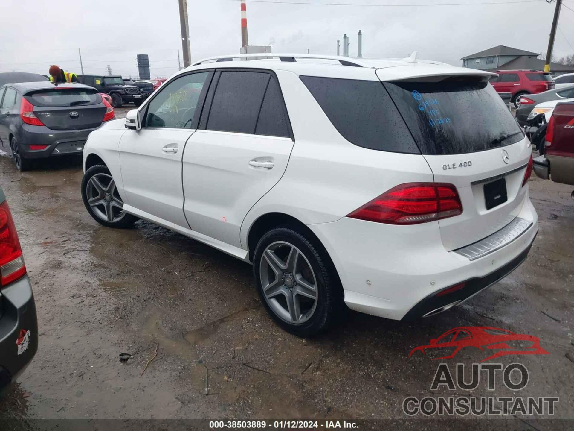 MERCEDES-BENZ GLE 400 2016 - 4JGDA5GB6GA674768