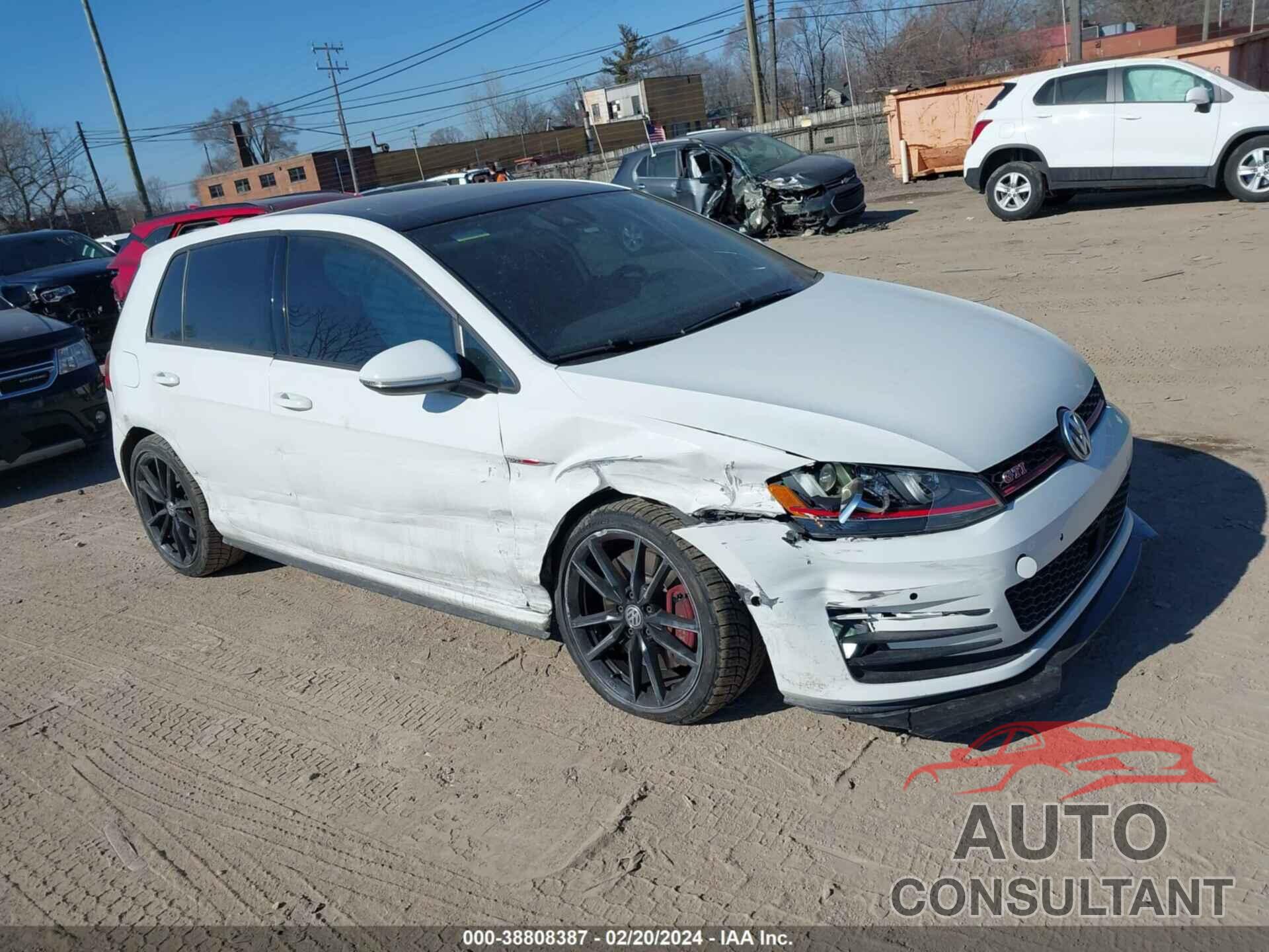 VOLKSWAGEN GOLF GTI 2016 - 3VW447AU2GM045560