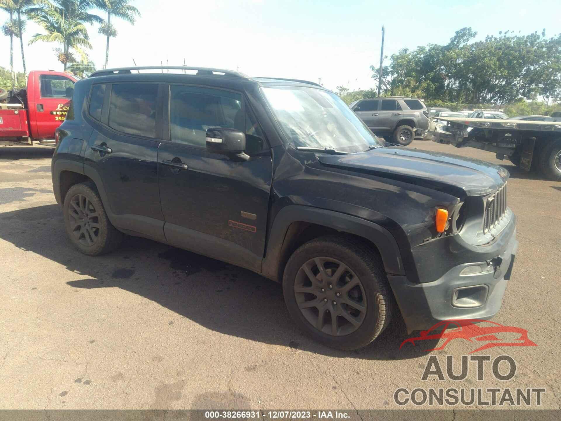 JEEP RENEGADE 2016 - ZACCJBBT3GPE15623