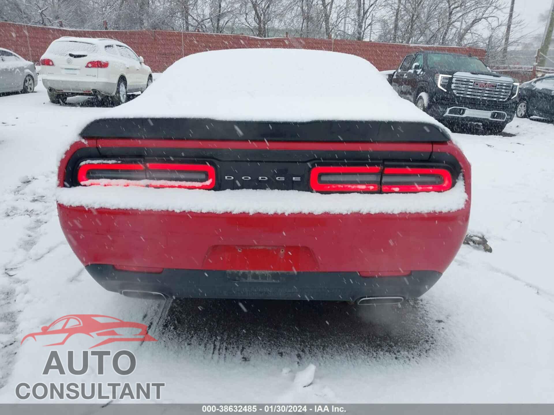 DODGE CHALLENGER 2016 - 2C3CDZAG8GH184096