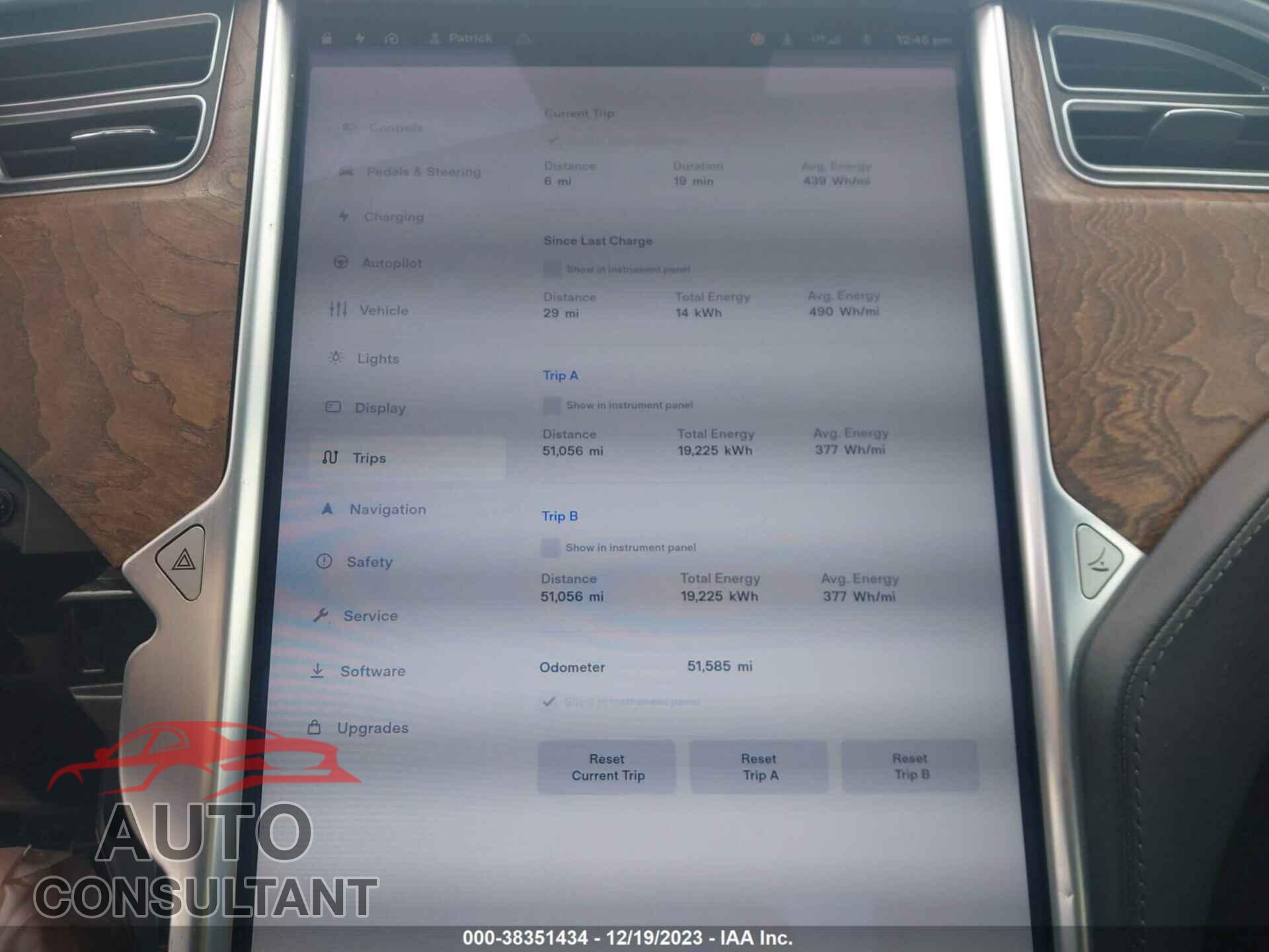 TESLA MODEL S 2017 - 5YJSA1E21HF186523