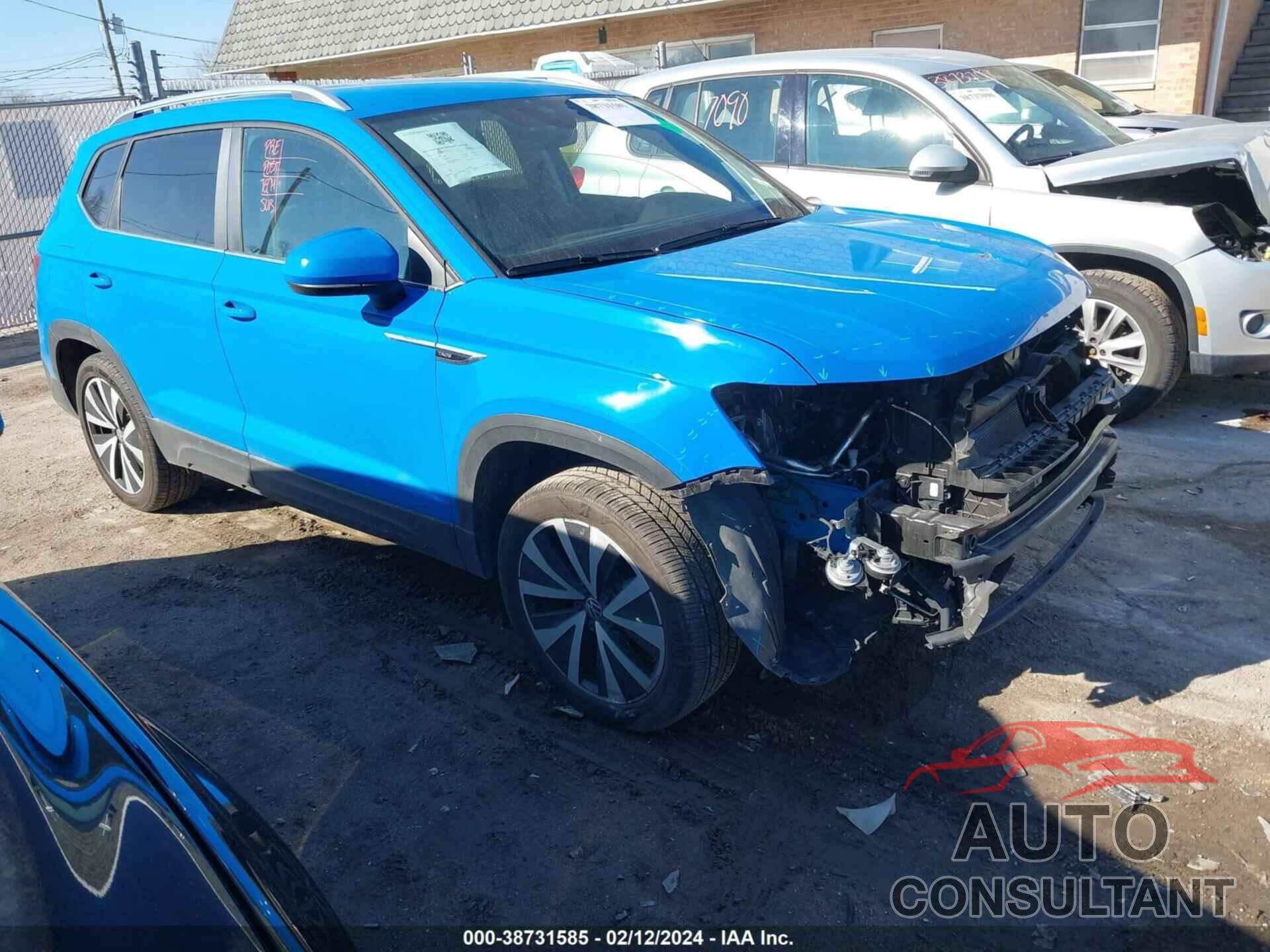 VOLKSWAGEN TAOS 2023 - 3VVYX7B22PM321018