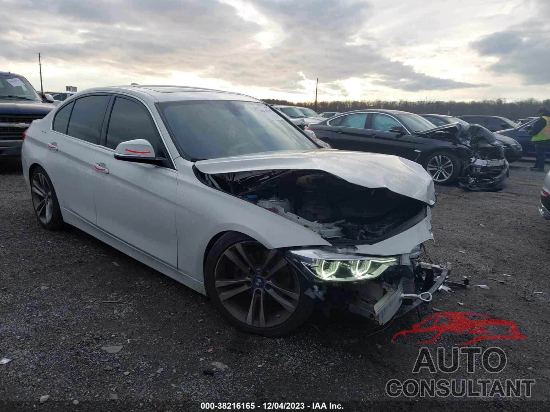 BMW 330I 2017 - WBA8D9G32HNU61367