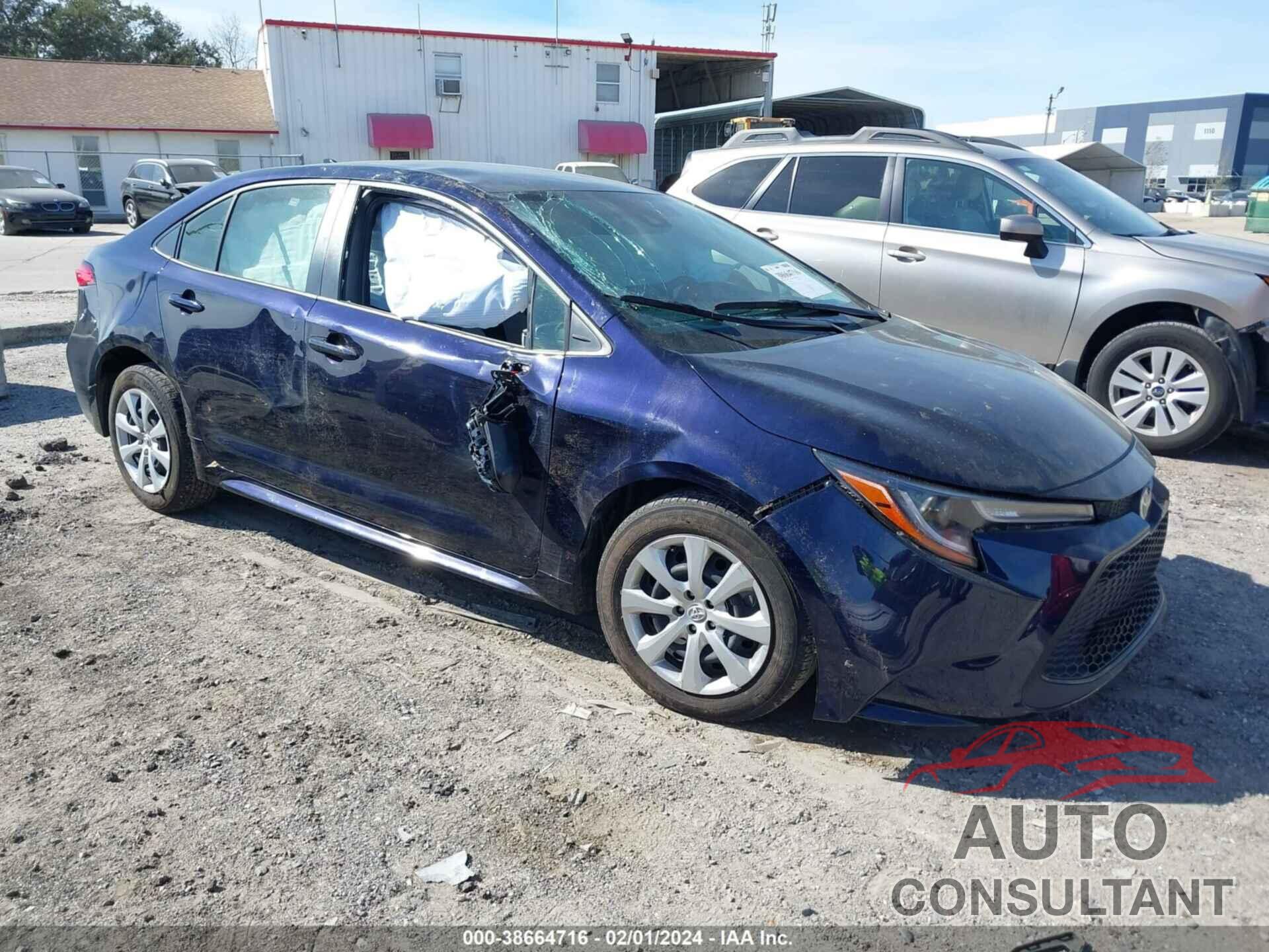 TOYOTA COROLLA 2021 - JTDEPMAE4MJ182899
