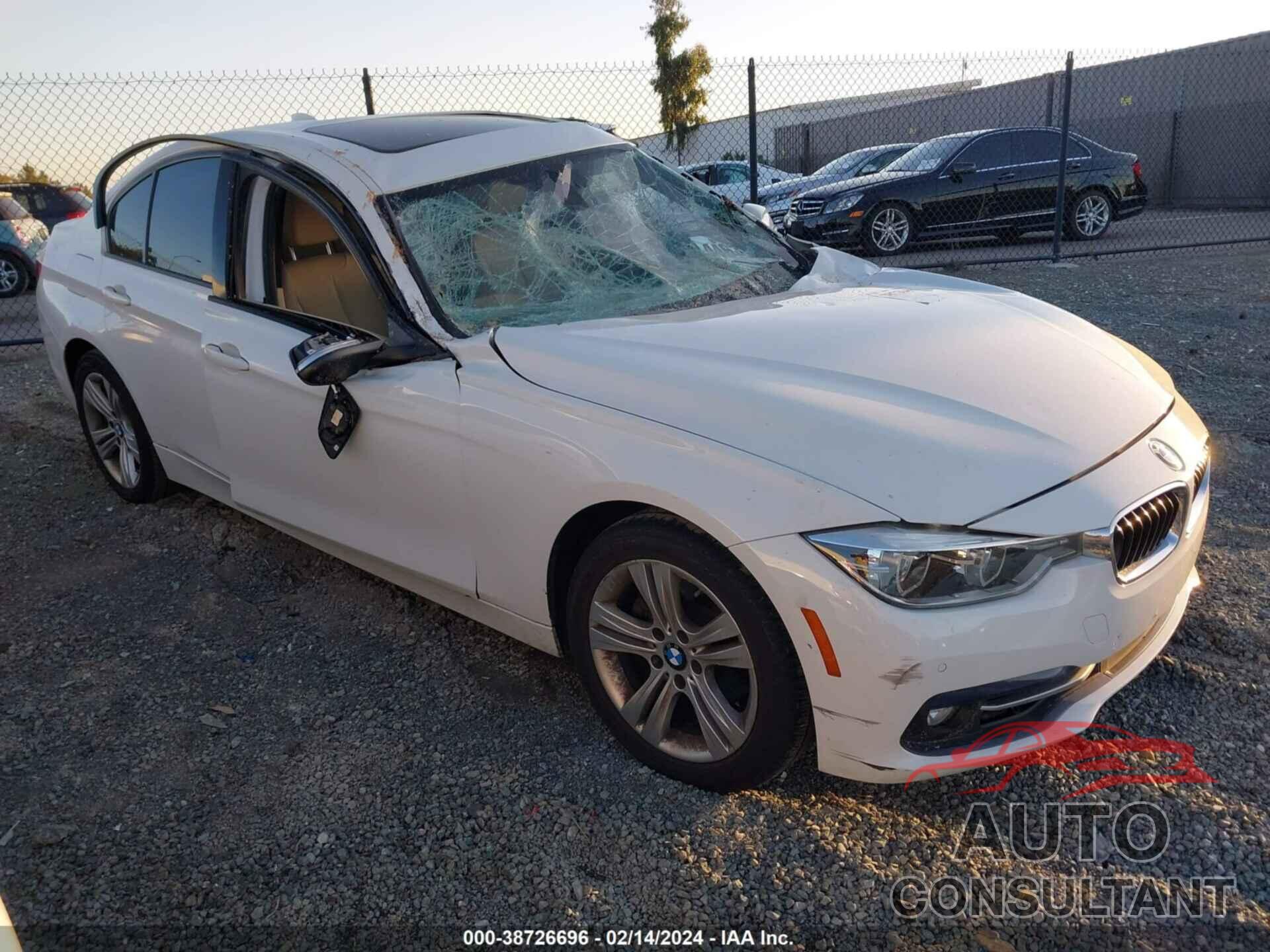 BMW 328I 2016 - WBA8E9G55GNU28537