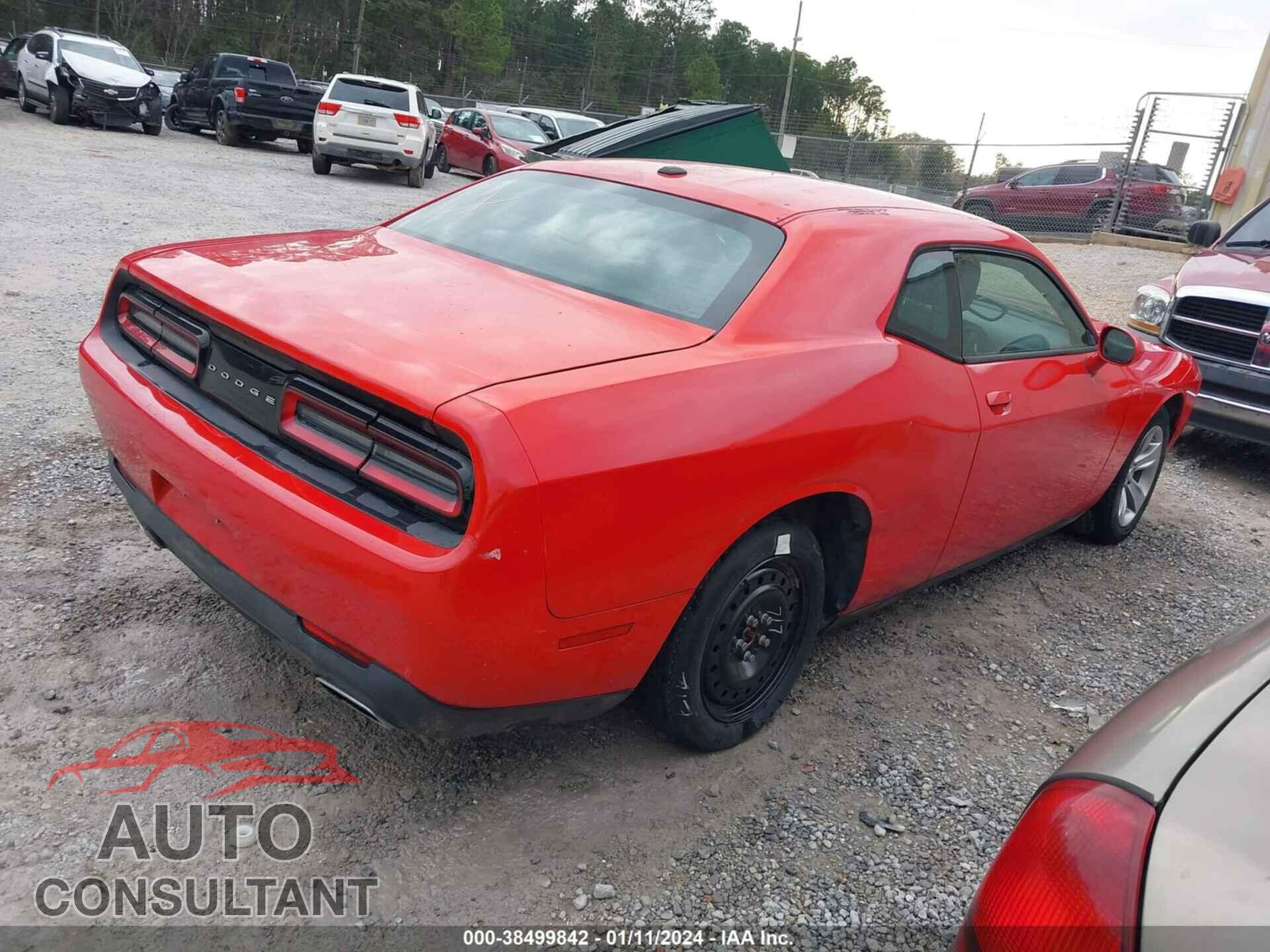 DODGE CHALLENGER 2016 - 2C3CDZAG9GH336502