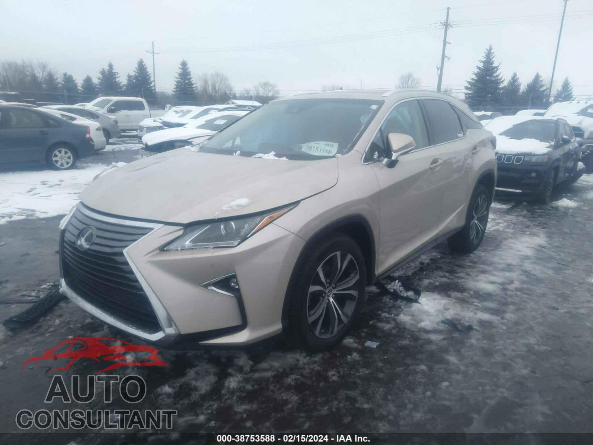 LEXUS RX 2017 - 2T2BZMCA2HC090324