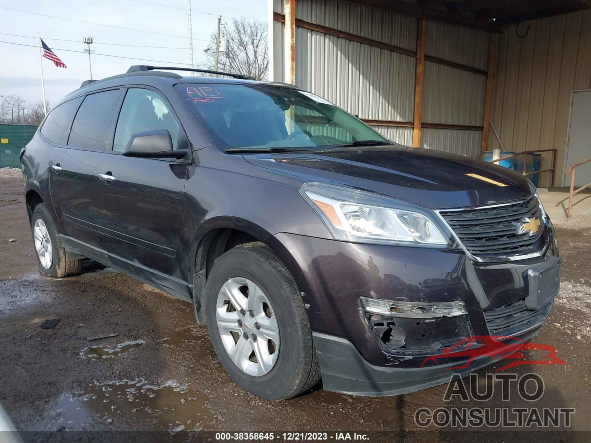 CHEVROLET TRAVERSE 2016 - 1GNKVFED8GJ321904