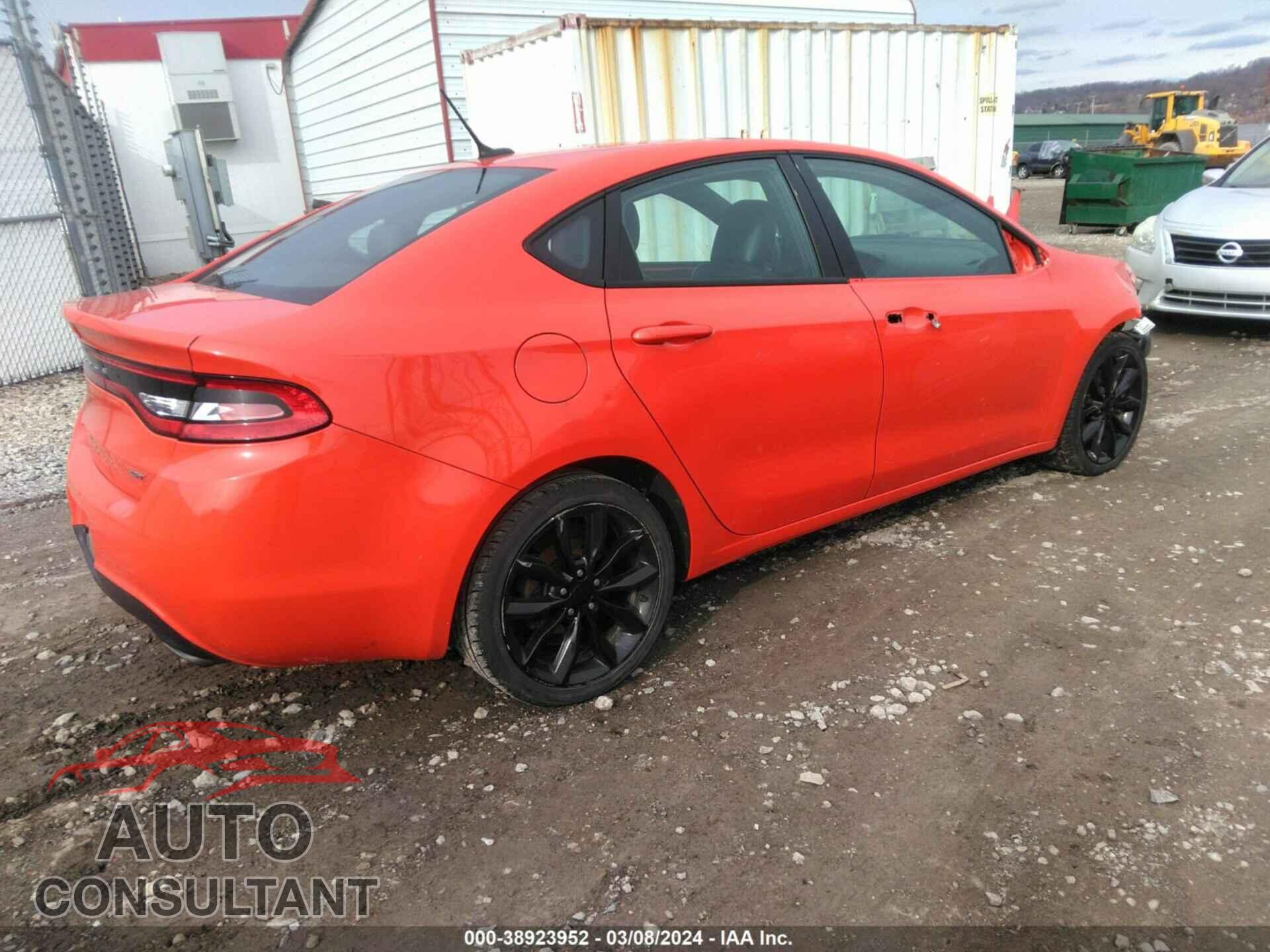 DODGE DART 2016 - 1C3CDFEB5GD701185