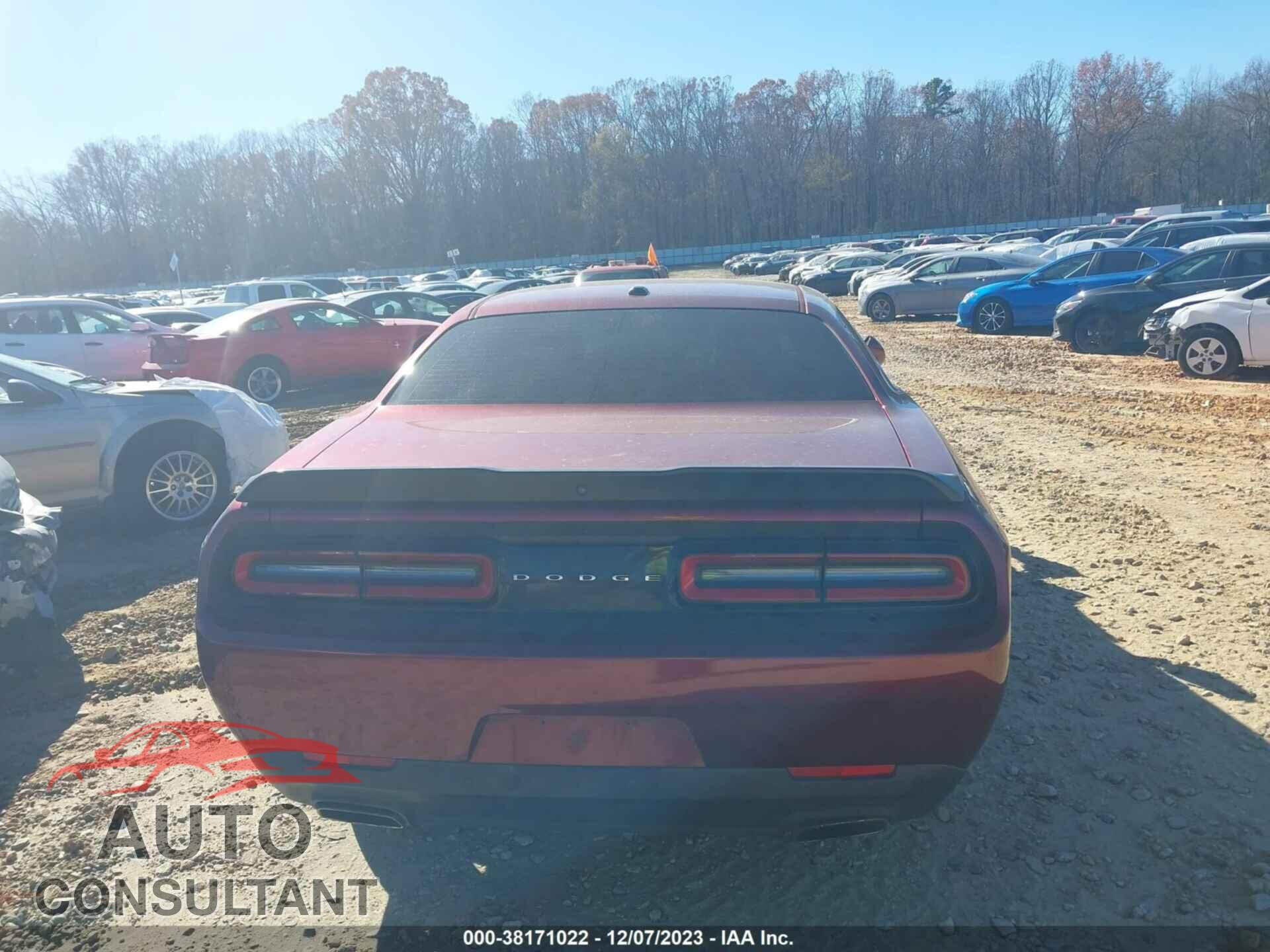 DODGE CHALLENGER 2019 - 2C3CDZJG7KH540479