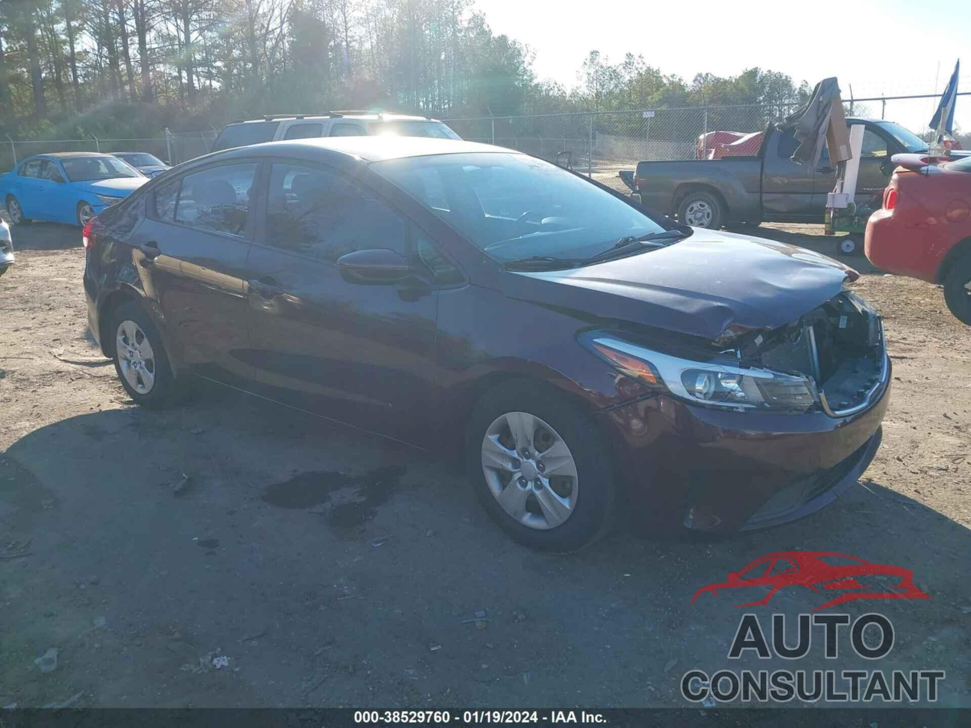 KIA FORTE 2018 - 3KPFK4A79JE165478