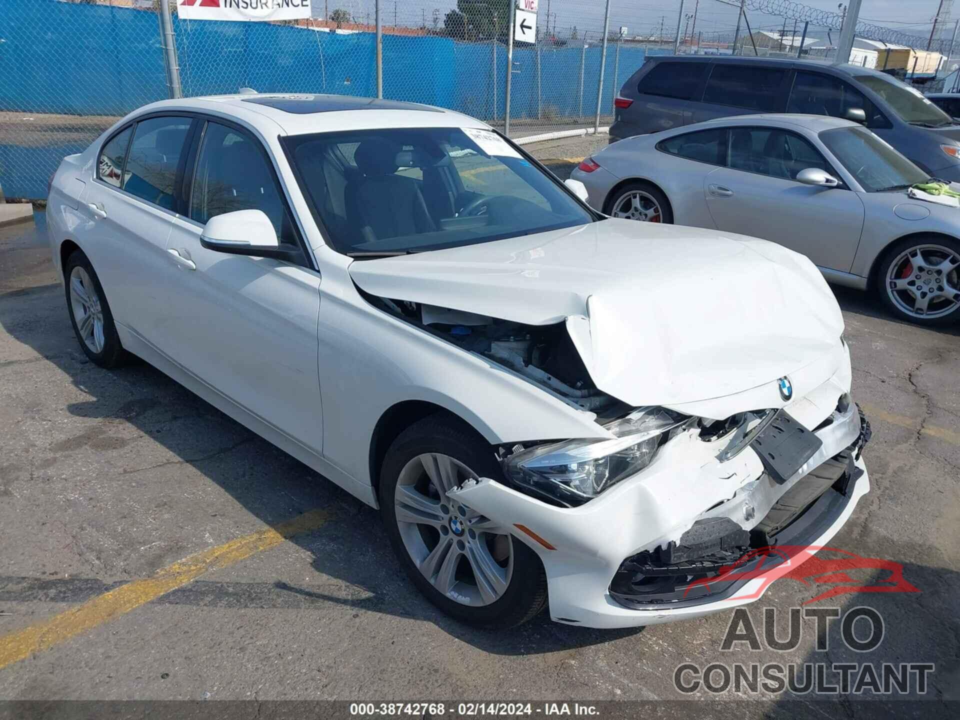 BMW 330I 2018 - WBA8B9C50JAE22337