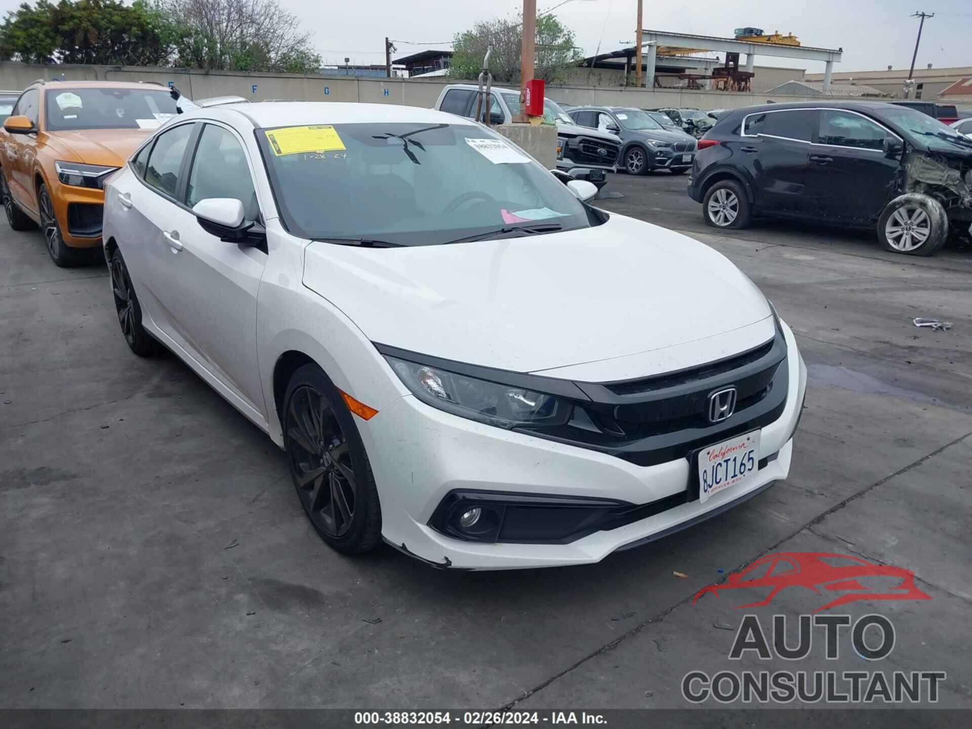 HONDA CIVIC 2019 - 2HGFC2F81KH530892