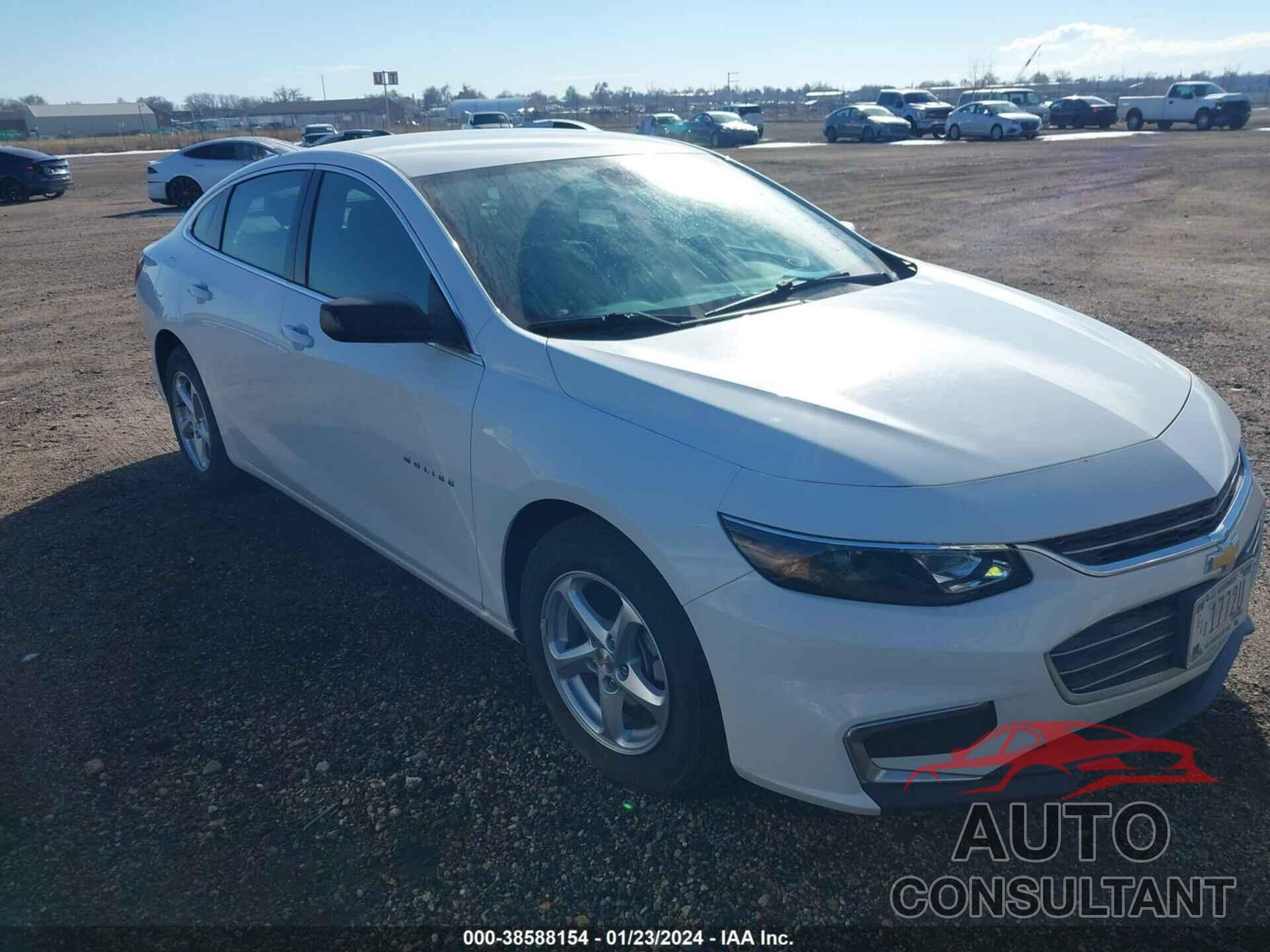 CHEVROLET MALIBU 2018 - 1G1ZC5ST6JF101165