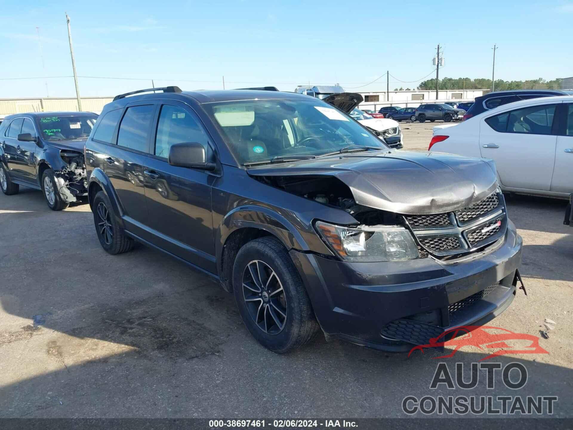 DODGE JOURNEY 2018 - 3C4PDCAB3JT532979