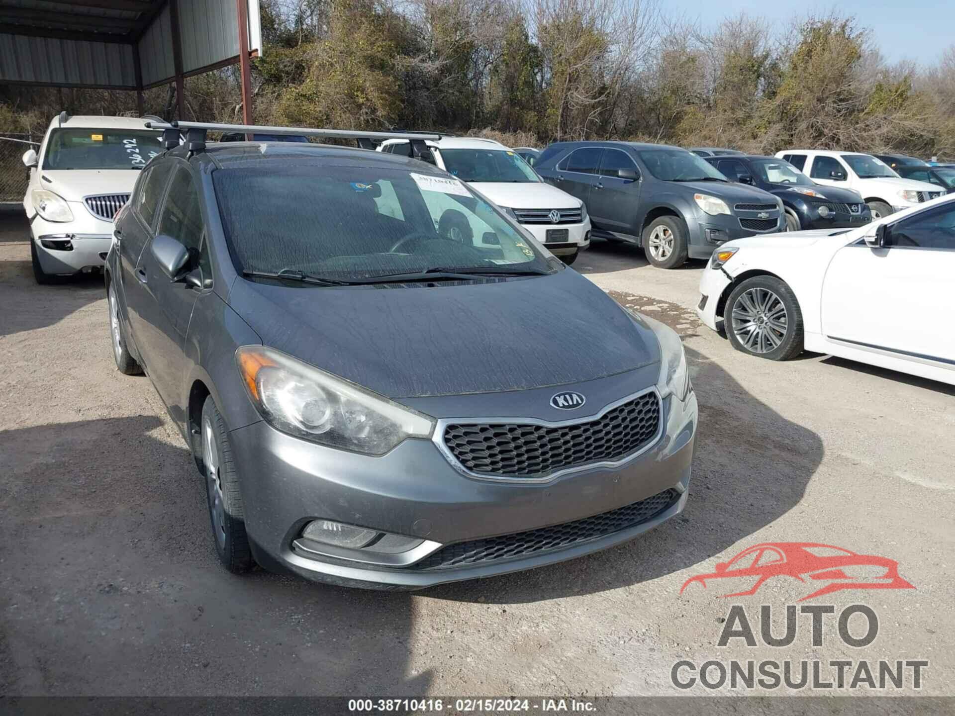 KIA FORTE 2016 - KNAFK5A85G5604661