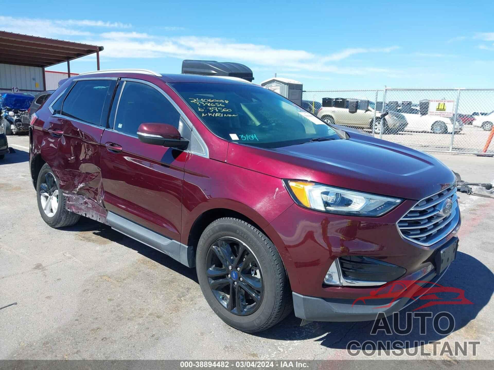 FORD EDGE 2020 - 2FMPK4J95LBA58004