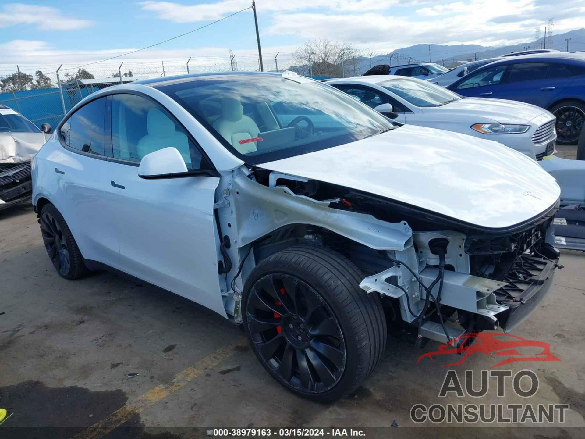 TESLA MODEL Y 2022 - 7SAYGDEF1NF562875