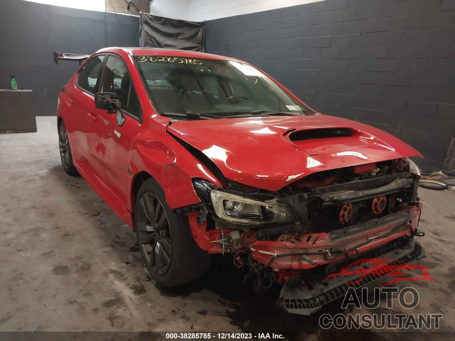 SUBARU WRX 2016 - JF1VA1J63G9818880