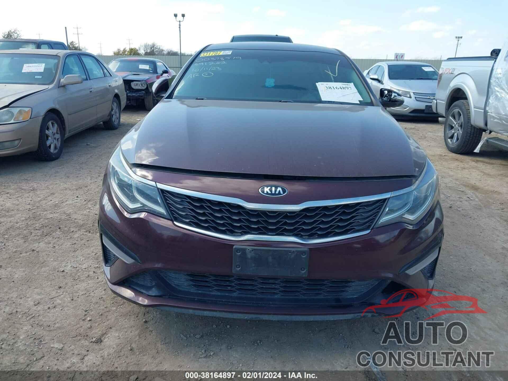 KIA OPTIMA 2020 - 5XXGT4L31LG391262